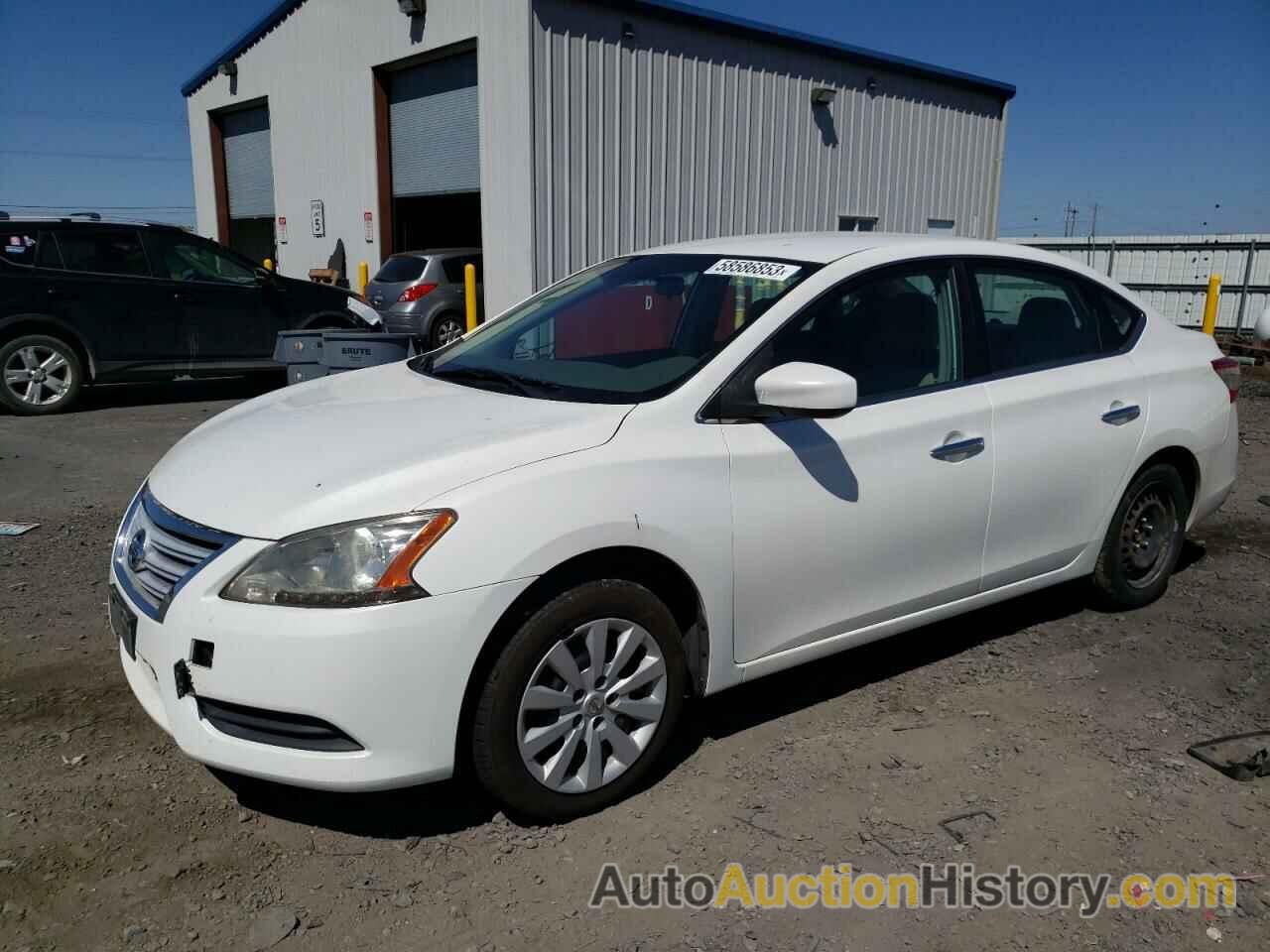 2013 NISSAN SENTRA S, 3N1AB7AP3DL650455