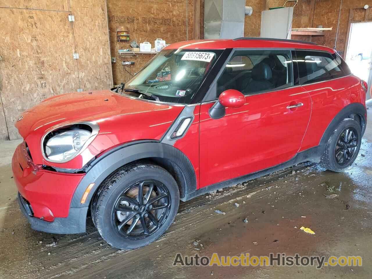 2015 MINI COOPER S PACEMAN, WMWSS5C52FWN49872