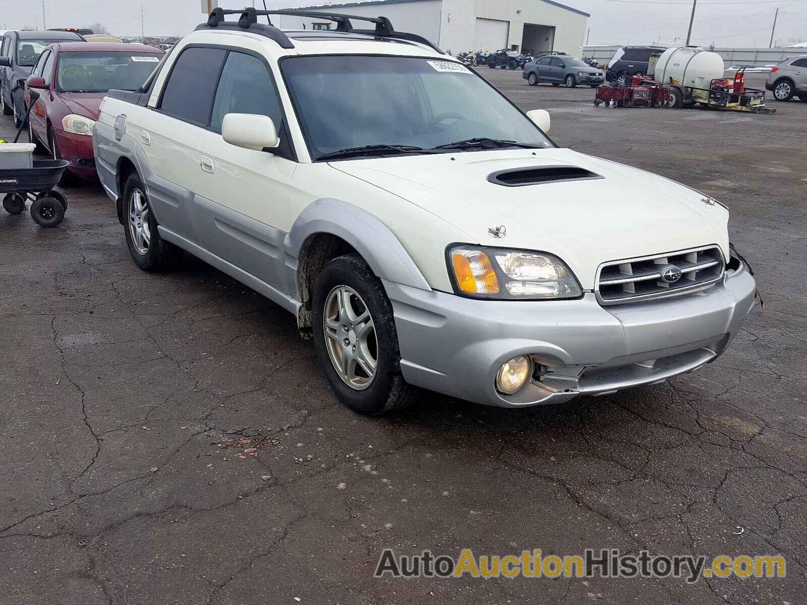 2004 SUBARU BAJA TURBO TURBO, 4S4BT63C746101429