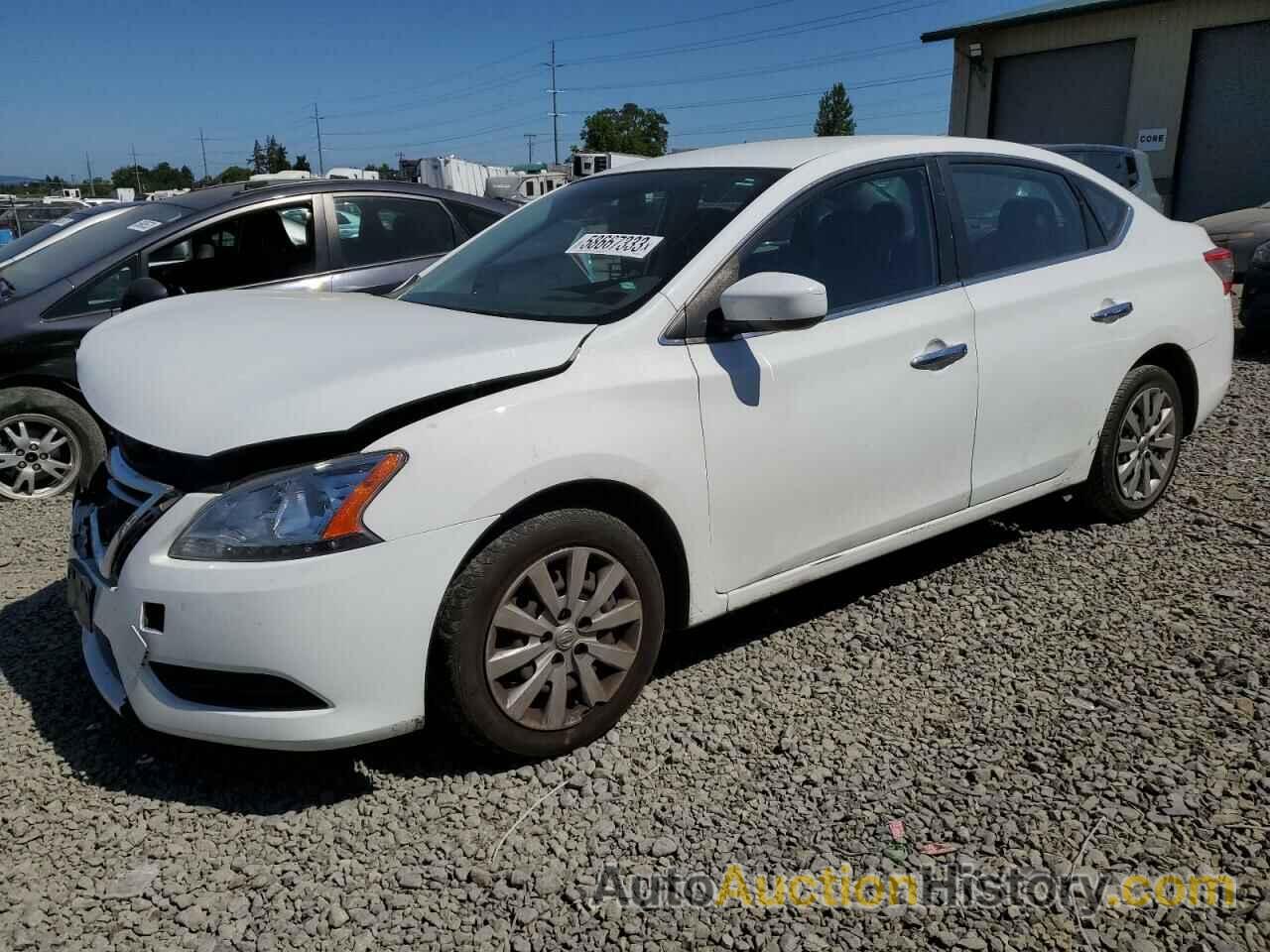 2015 NISSAN SENTRA S, 3N1AB7AP5FY287517