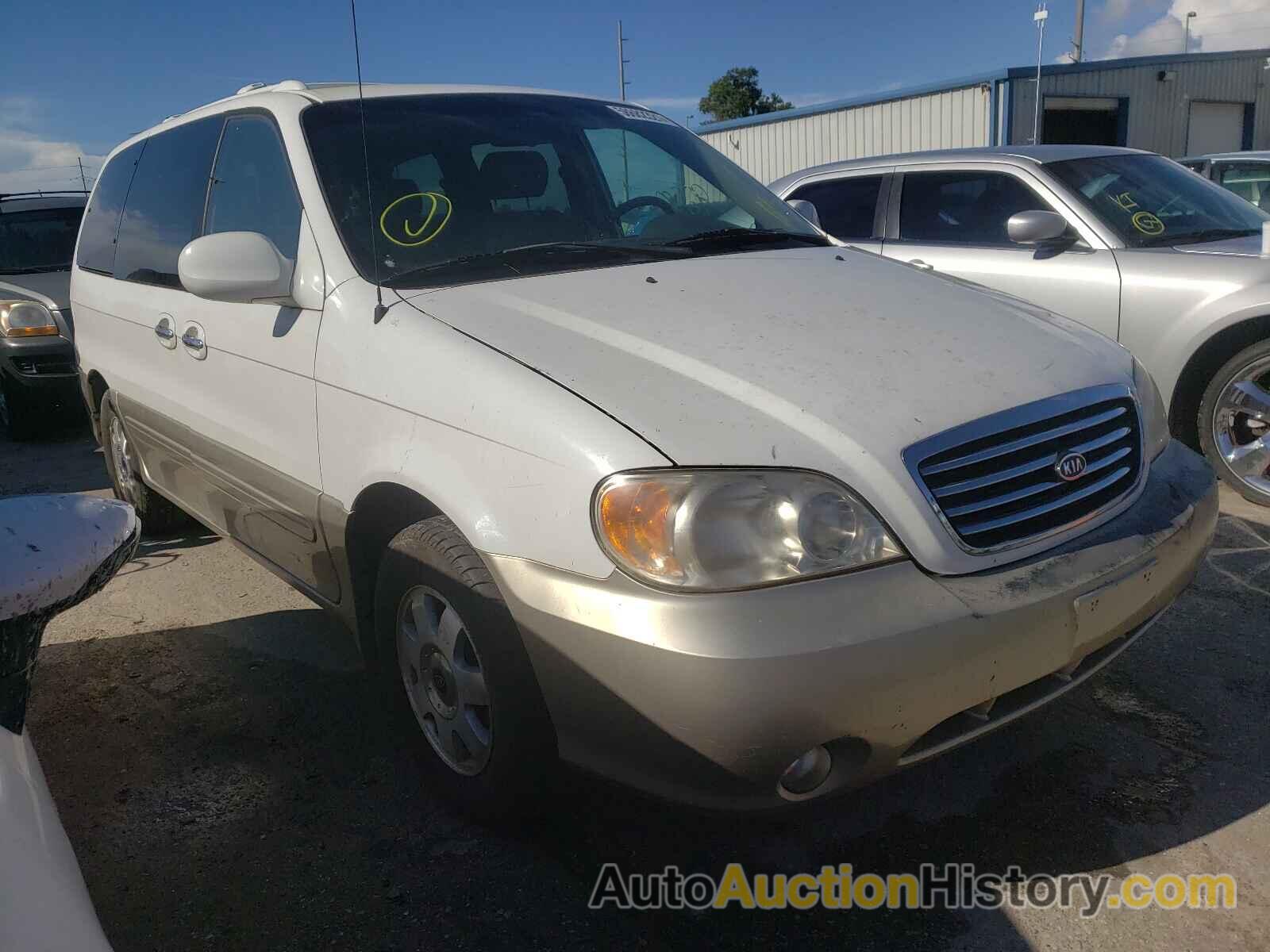 2003 KIA SEDONA EX, KNDUP131036484650