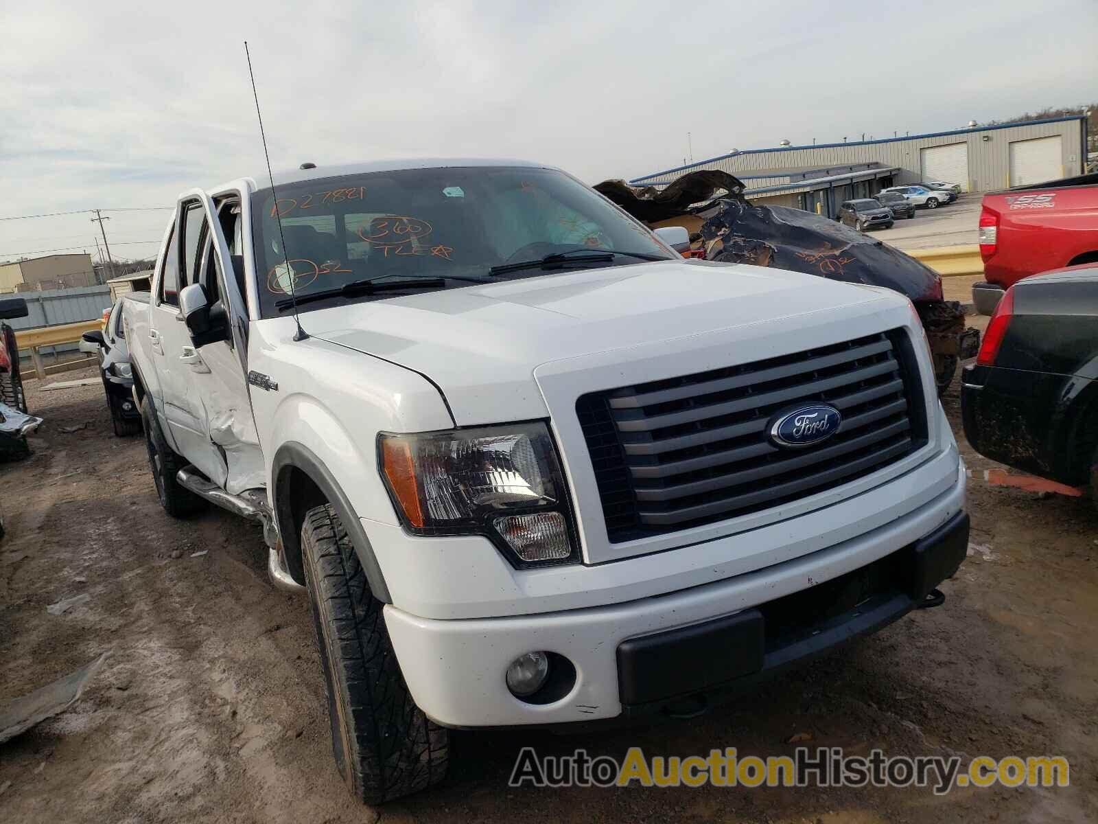 2011 FORD F150 SUPERCREW, 1FTFW1EF9BFD27881