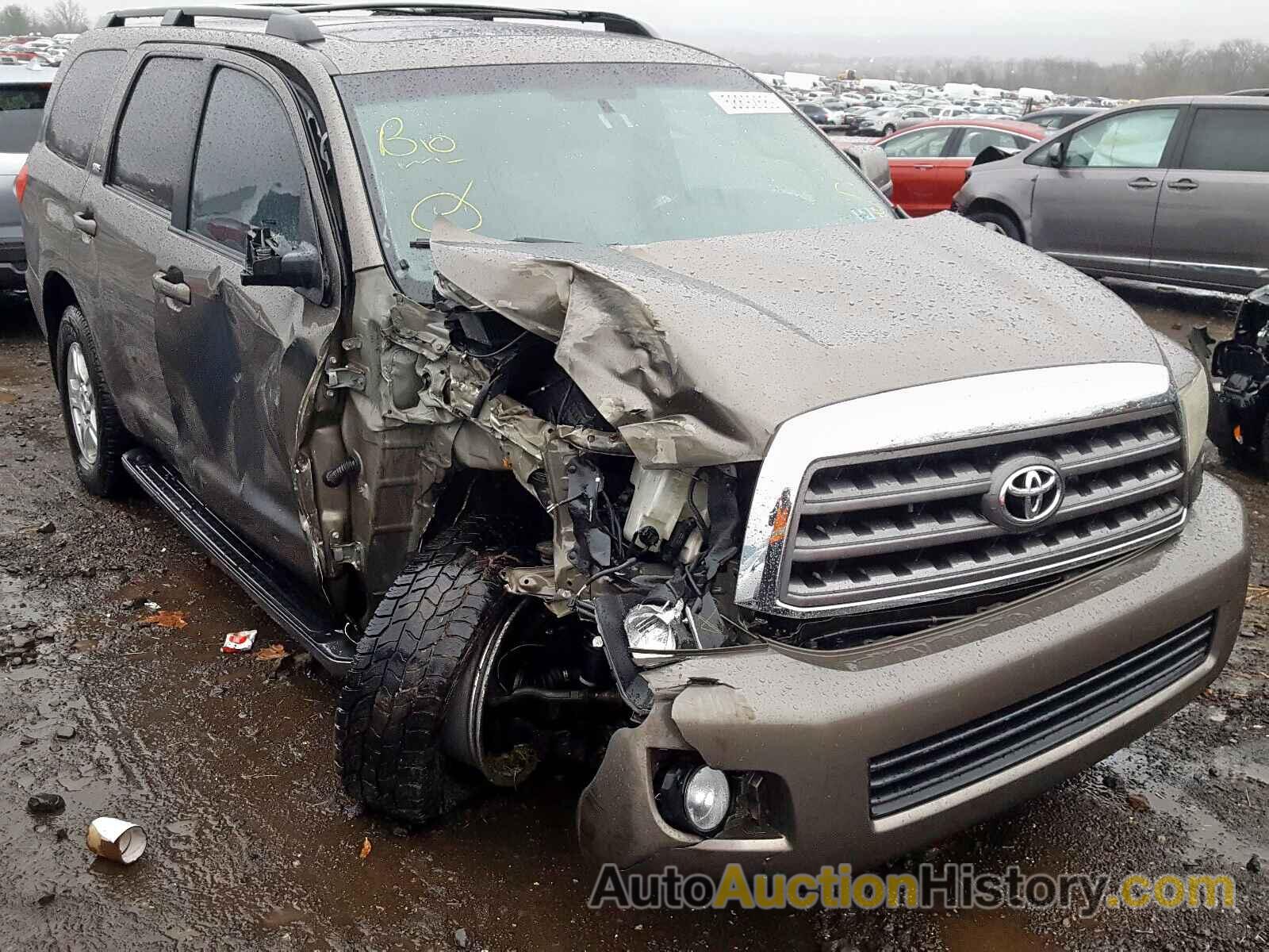 2008 TOYOTA SEQUOIA SR SR5, 5TDBY64A98S007657