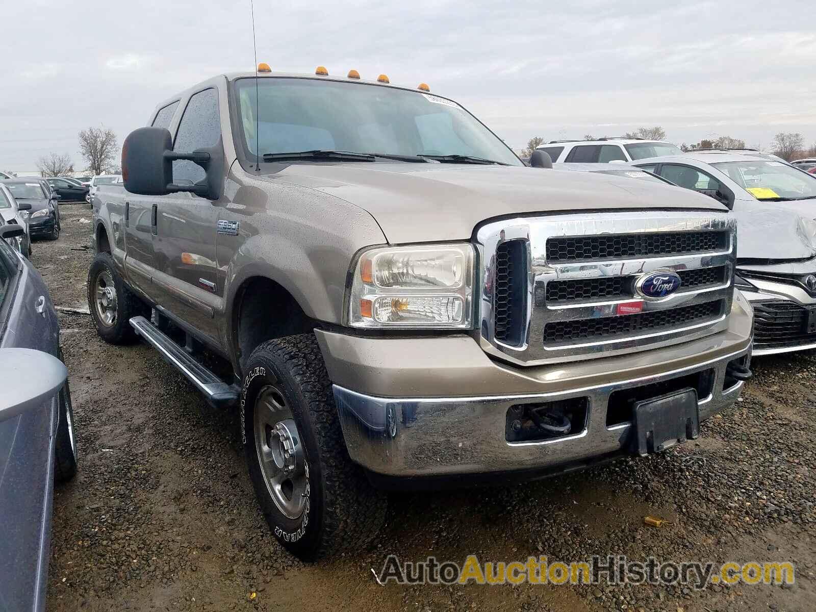 2006 FORD F350 SRW S SRW SUPER DUTY, 1FTSW31P46EB54386