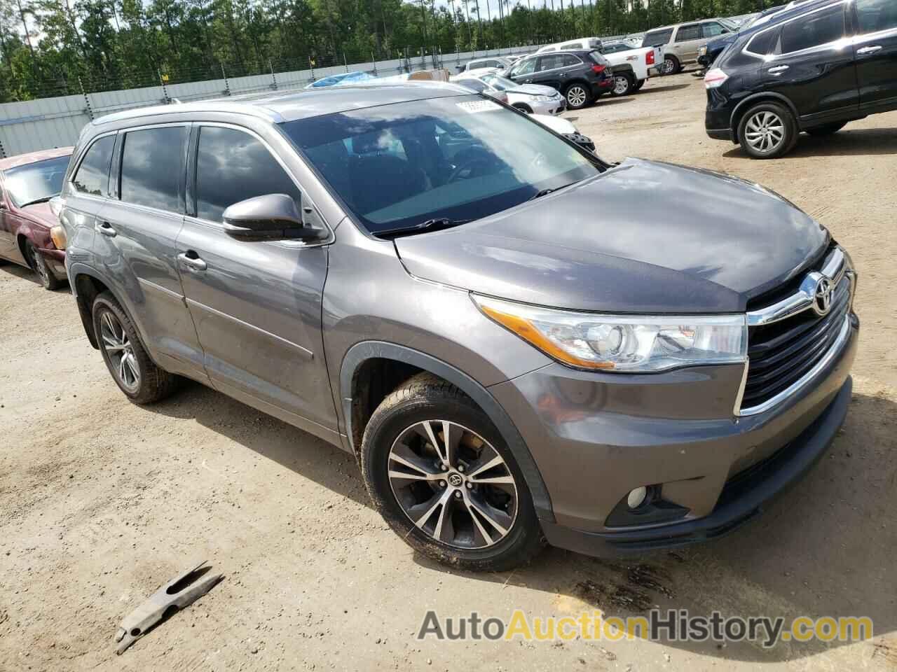 2016 TOYOTA HIGHLANDER XLE, 5TDJKRFH0GS282812