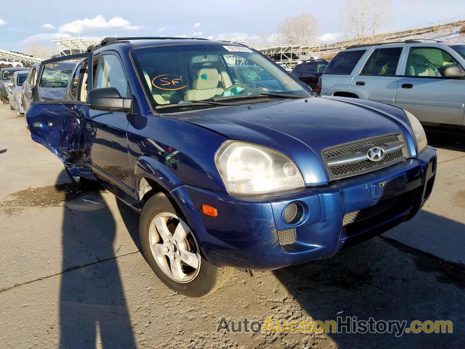 2006 HYUNDAI TUCSON GL GL, KM8JM12B86U438968