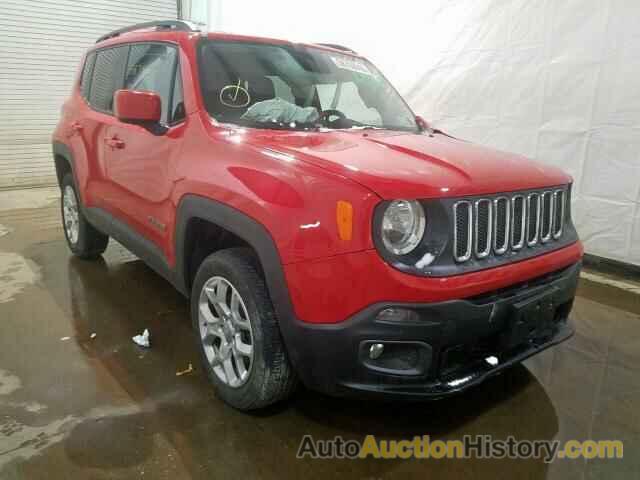 2016 JEEP RENEGADE L LATITUDE, ZACCJBBT5GPC62596