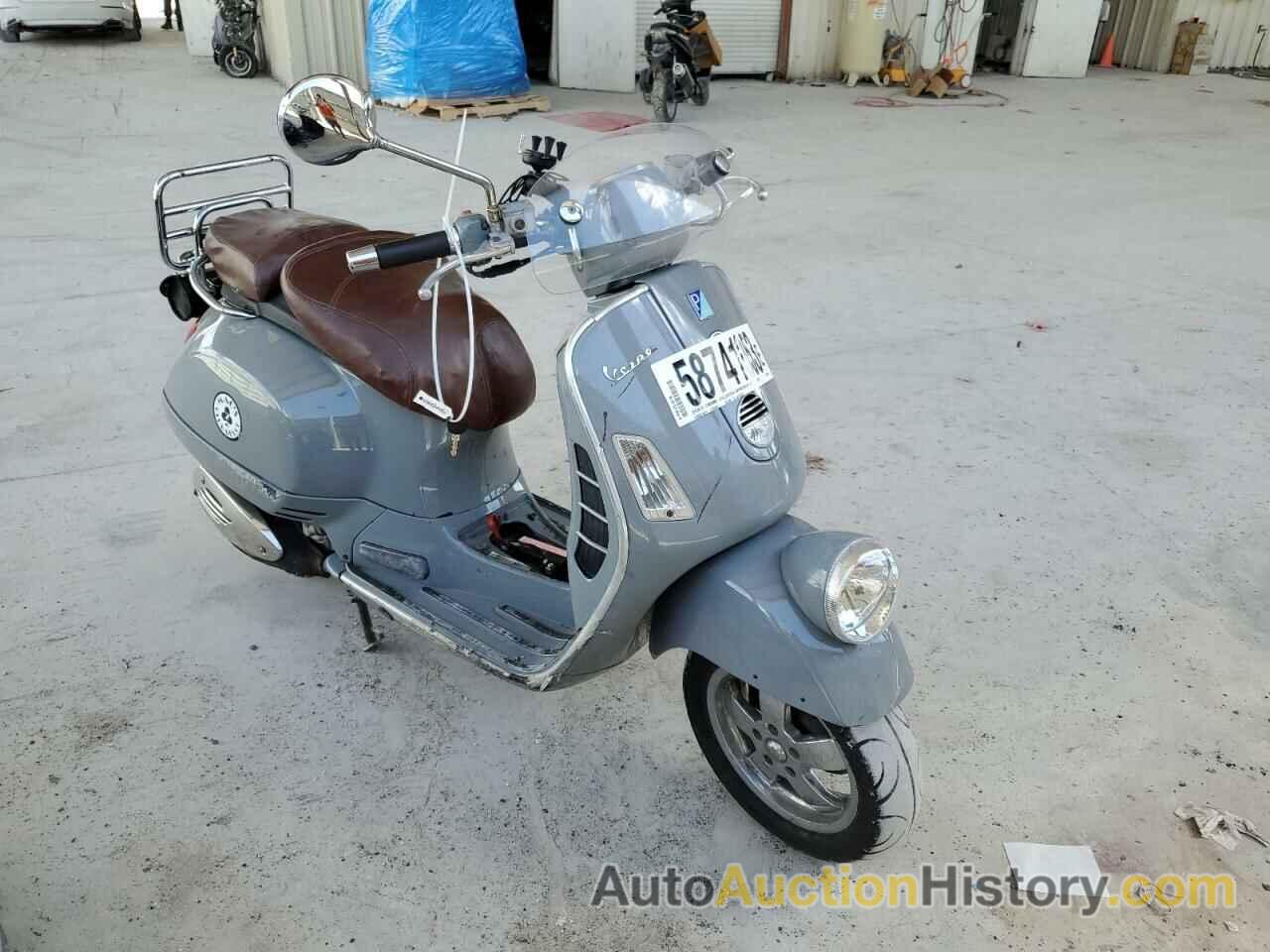 2007 VESPA SCOOTER 250, ZAPM459L275500043