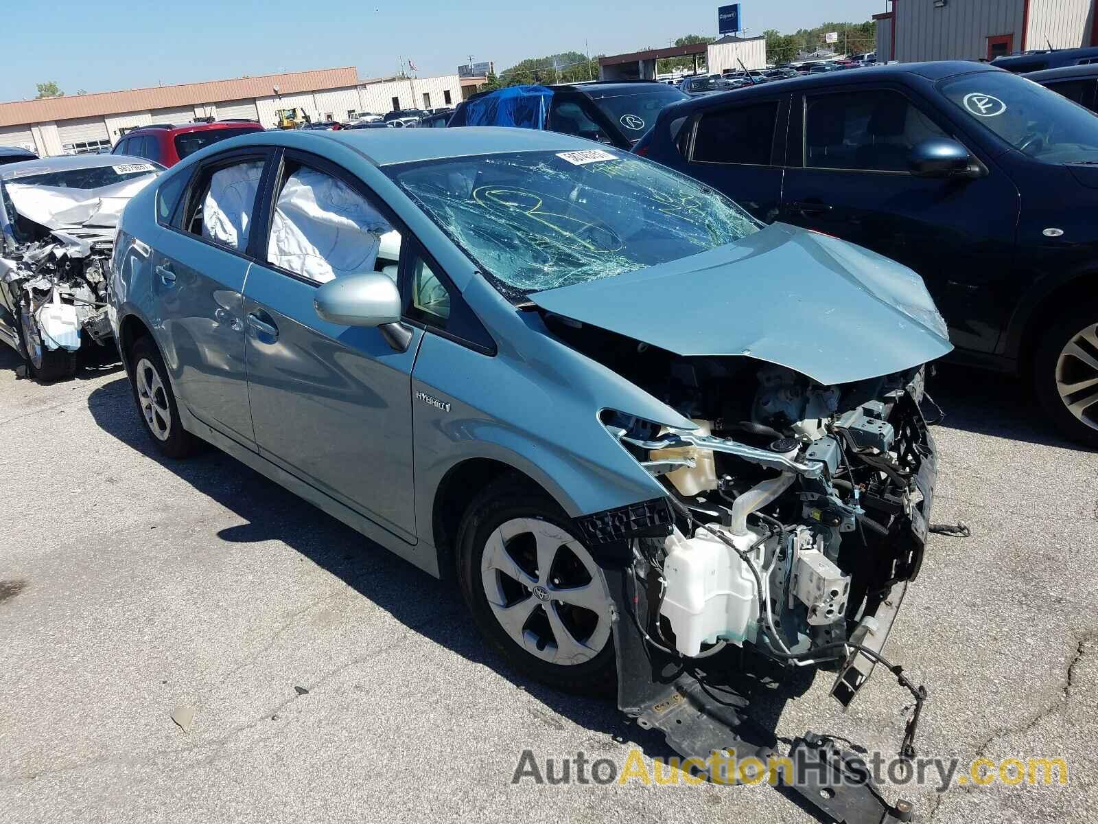 2013 TOYOTA PRIUS, JTDKN3DUXD5696304