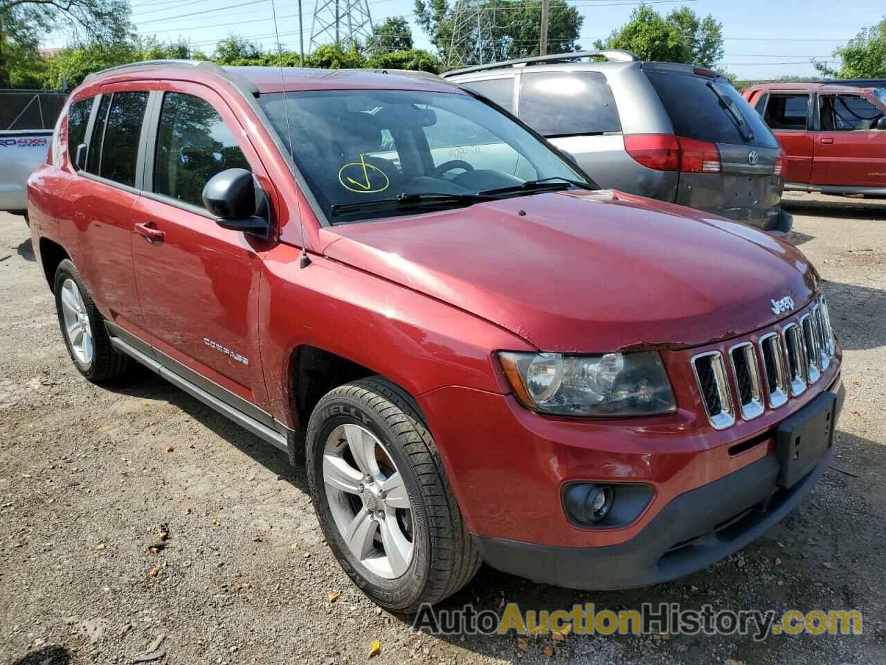 2014 JEEP COMPASS SPORT, 1C4NJDBB4ED600206