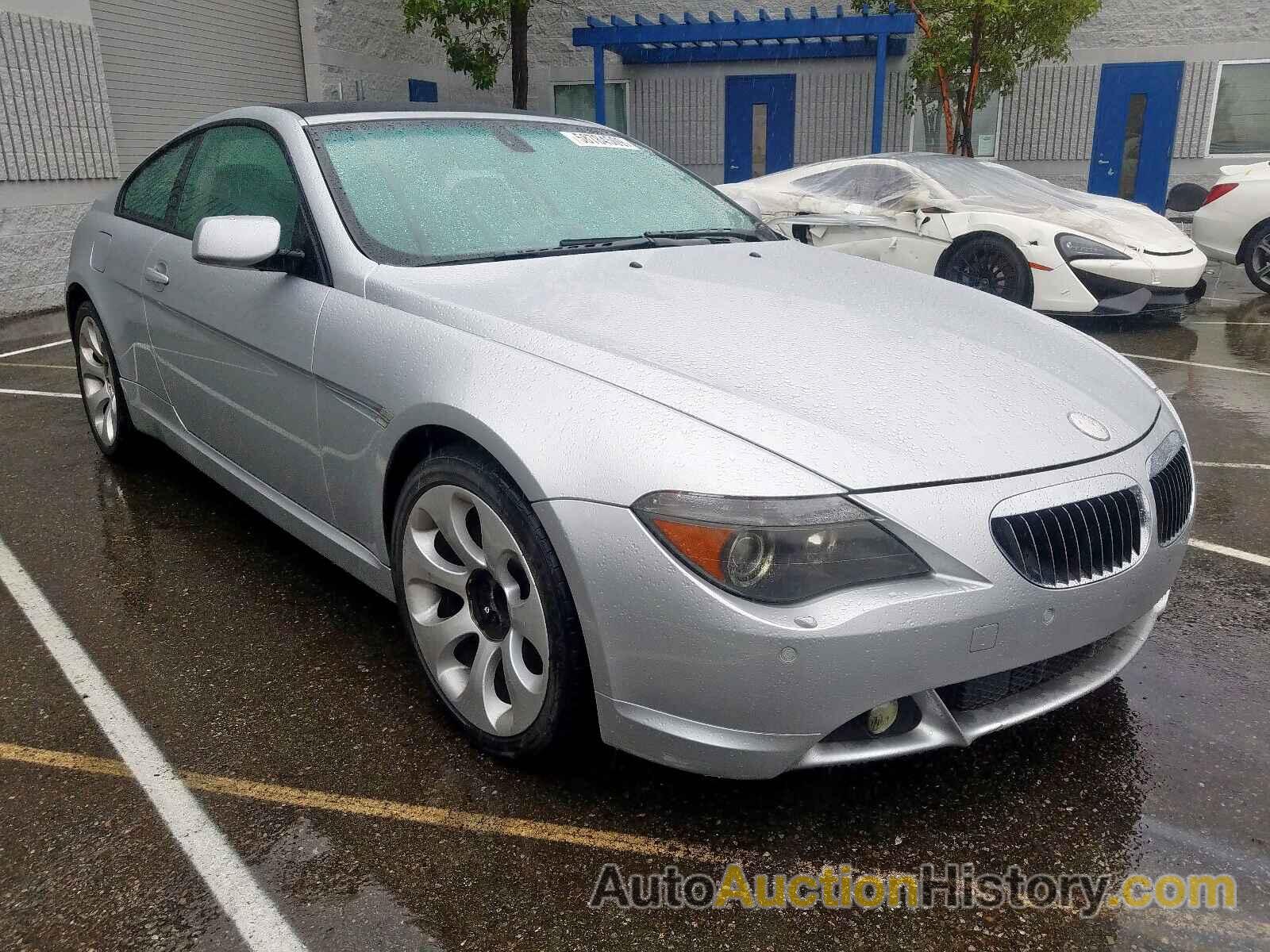 2005 BMW 645 CI AUT CI AUTOMATIC, WBAEH73475B192533