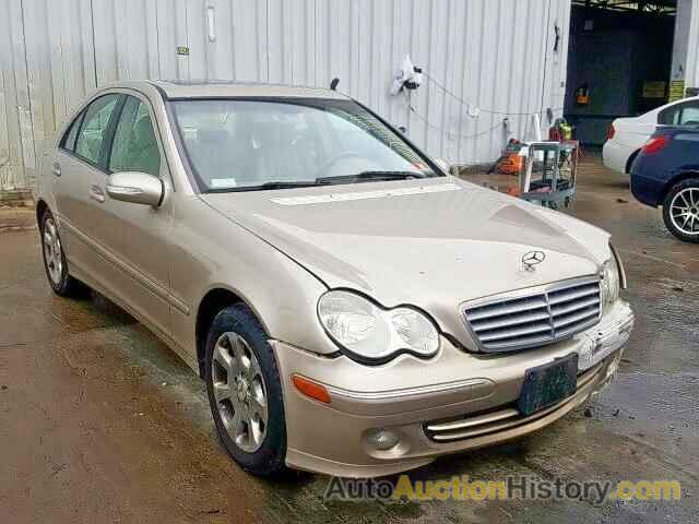 2005 MERCEDES-BENZ C 240 4MAT 240 4MATIC, WDBRF81J85F641928