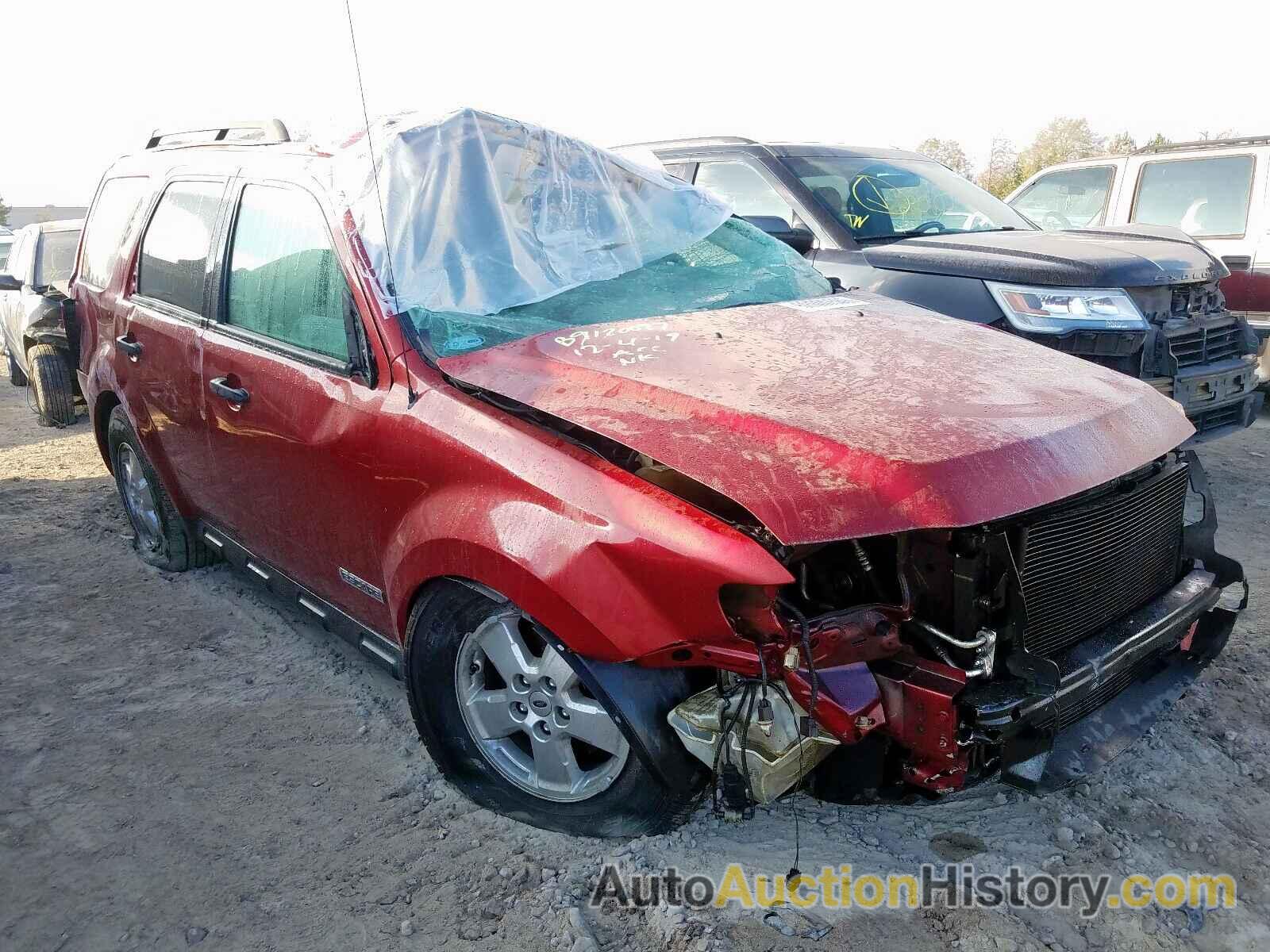 2008 FORD ESCAPE XLT XLT, 1FMCU03Z68KB47172