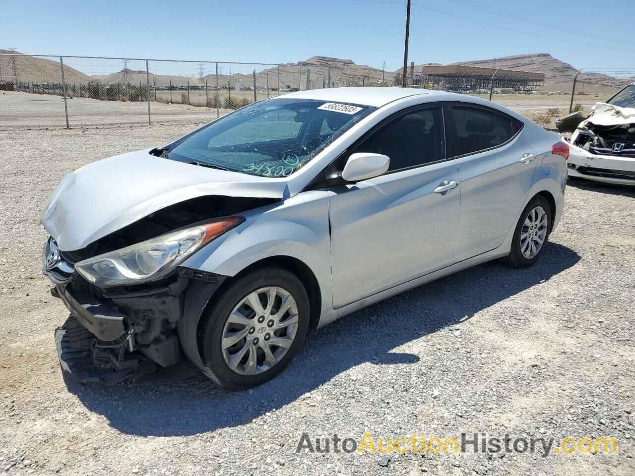 2011 HYUNDAI ELANTRA GLS, 5NPDH4AE2BH027119