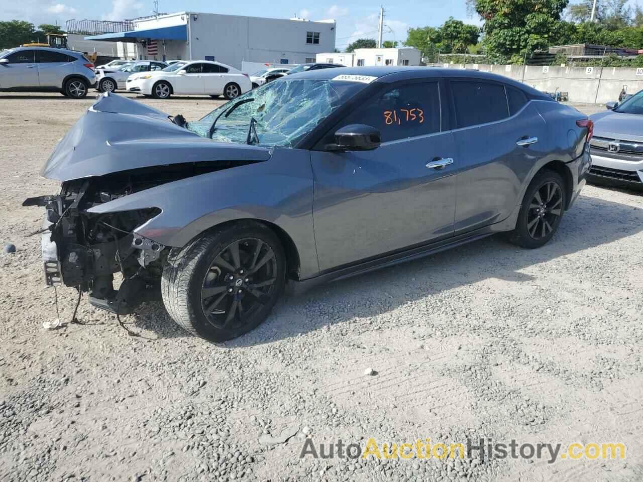 2016 NISSAN MAXIMA 3.5S, 1N4AA6AP6GC423440