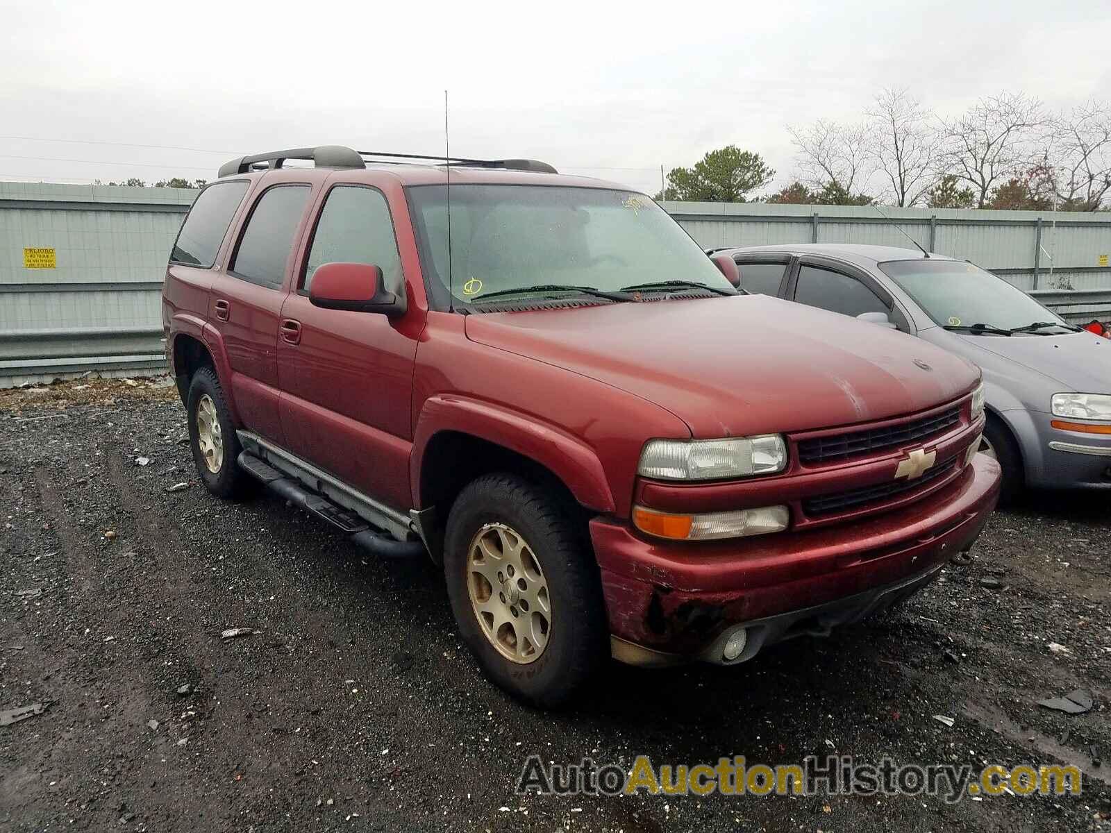 2003 CHEVROLET TAHOE K150 K1500, 1GNEK13ZX3R307909