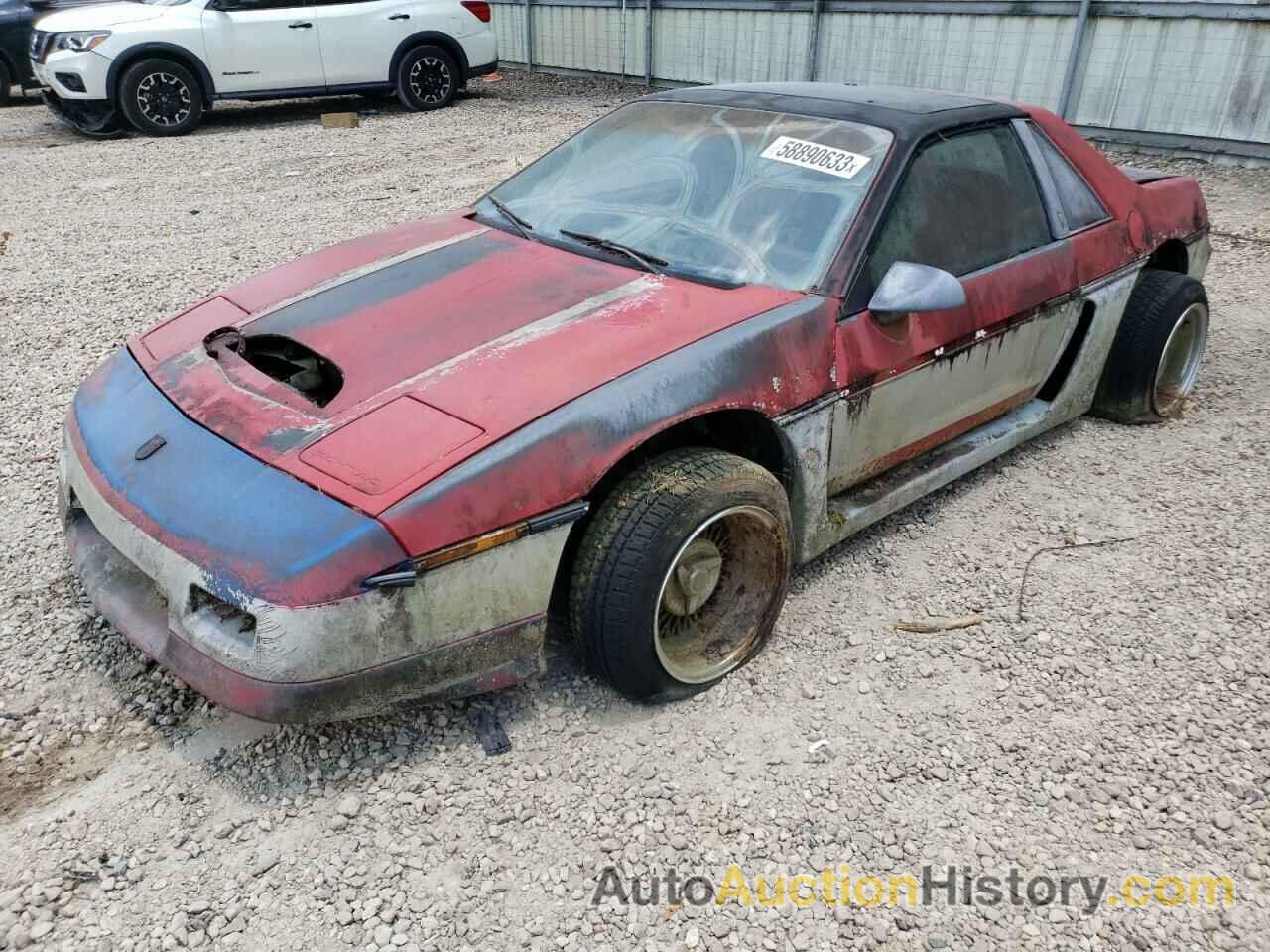 1986 PONTIAC FIERO SE, 1G2PF3796GP212572