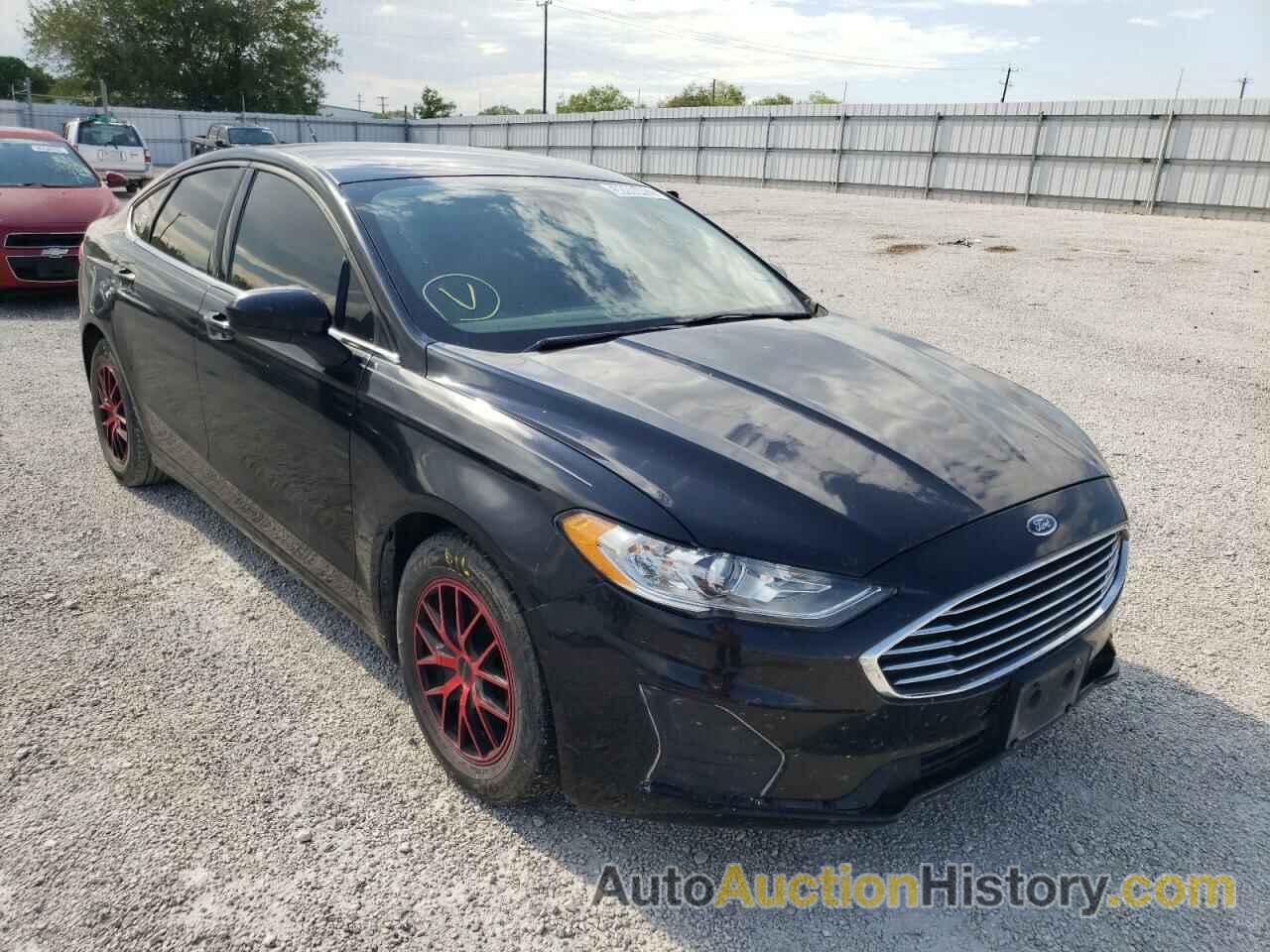 2019 FORD FUSION S, 3FA6P0G73KR113975