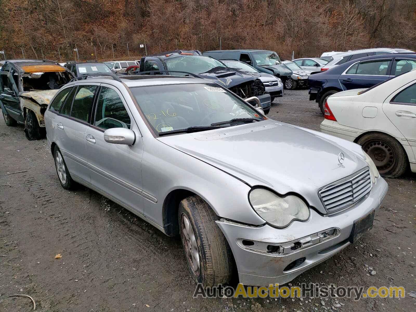 2004 MERCEDES-BENZ C 240 SPOR 240 SPORTWAGON 4MATIC, WDBRH81J24F507229