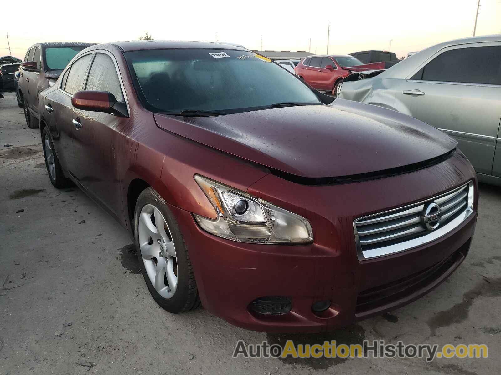 2013 NISSAN MAXIMA S, 1N4AA5AP5DC811751