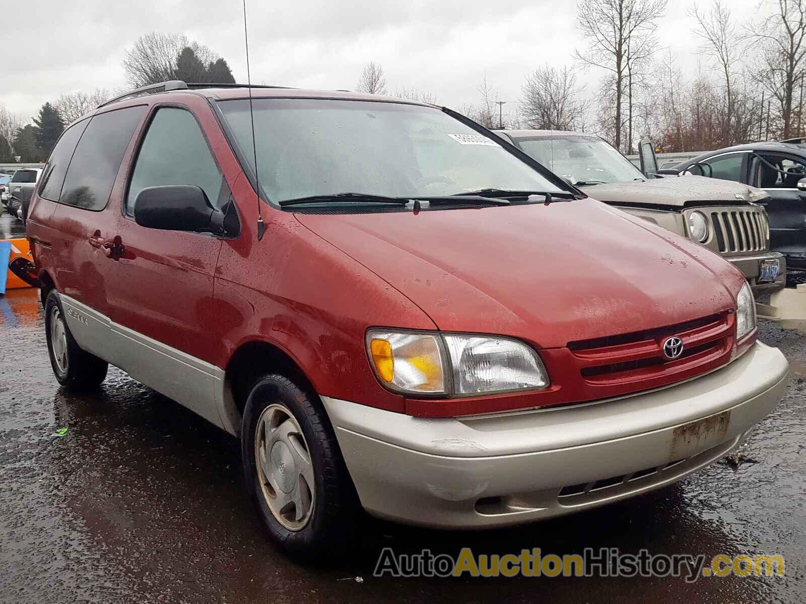 1998 TOYOTA SIENNA LE LE, 4T3ZF13C0WU001512