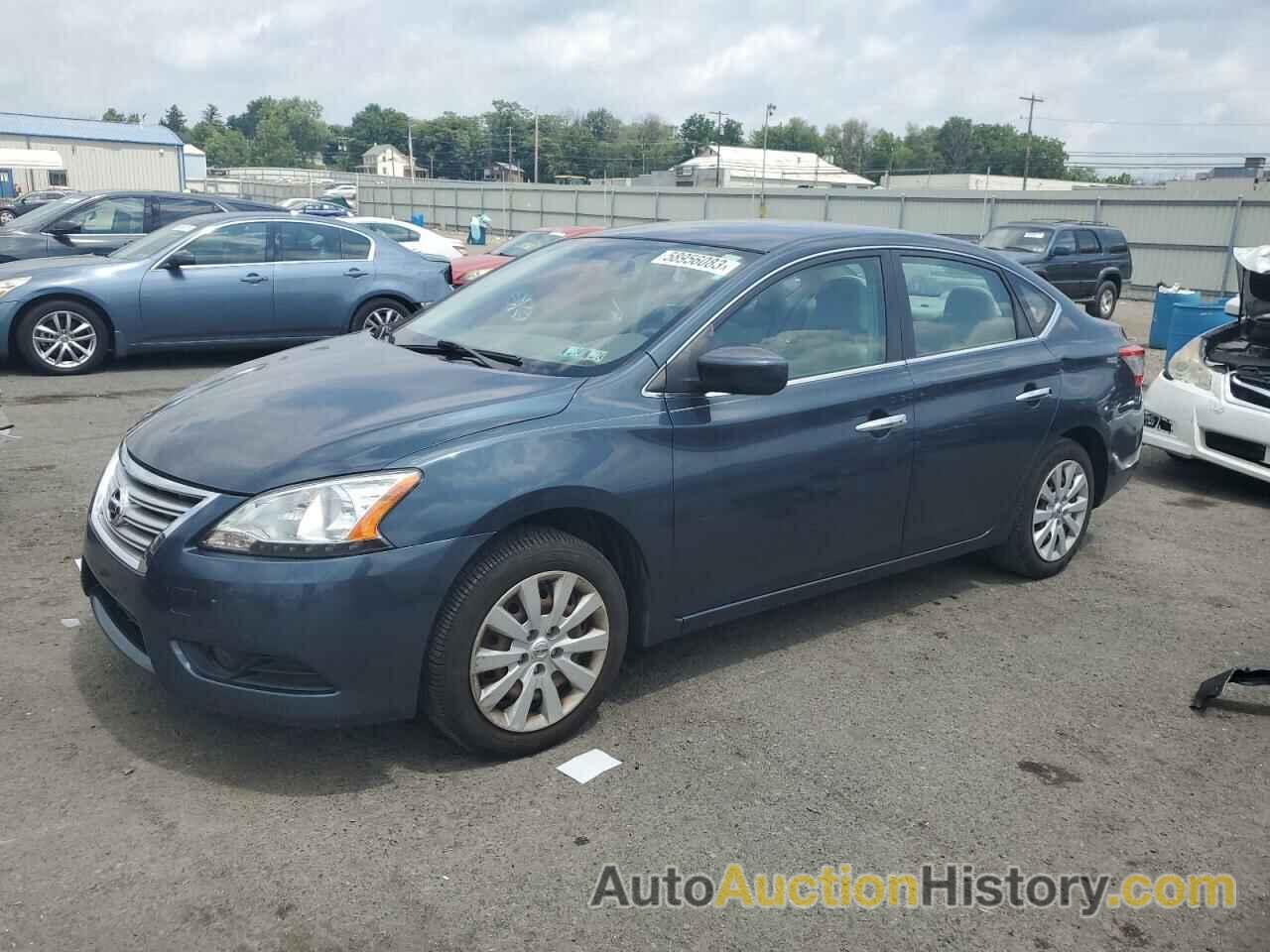 2013 NISSAN SENTRA S, 3N1AB7AP0DL681632