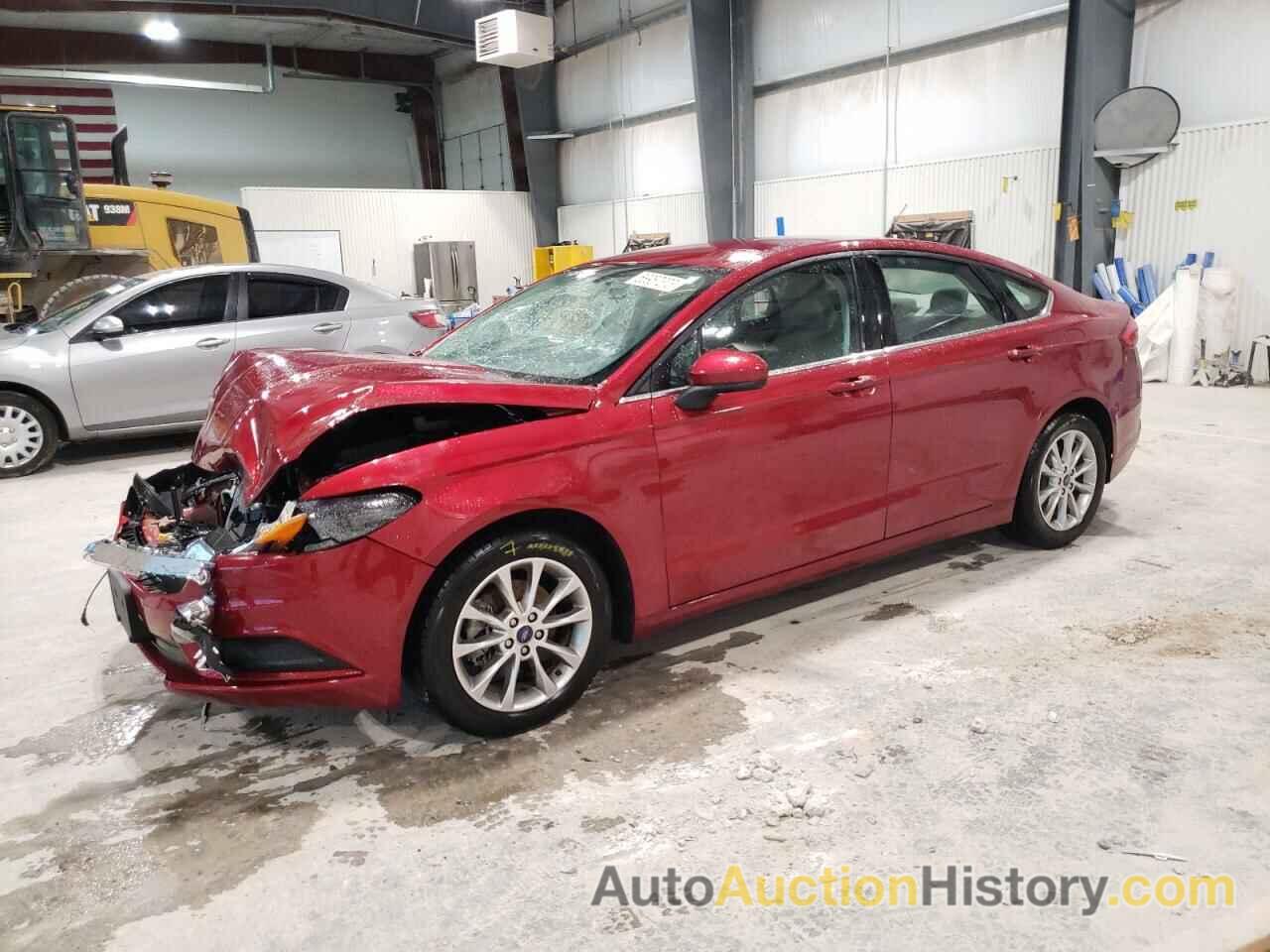 2017 FORD FUSION SE, 3FA6P0H79HR195024