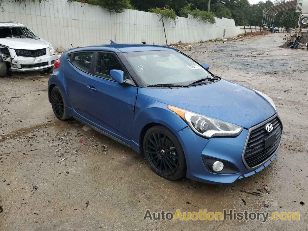 2016 HYUNDAI VELOSTER TURBO, KMHTC6AE2GU257340