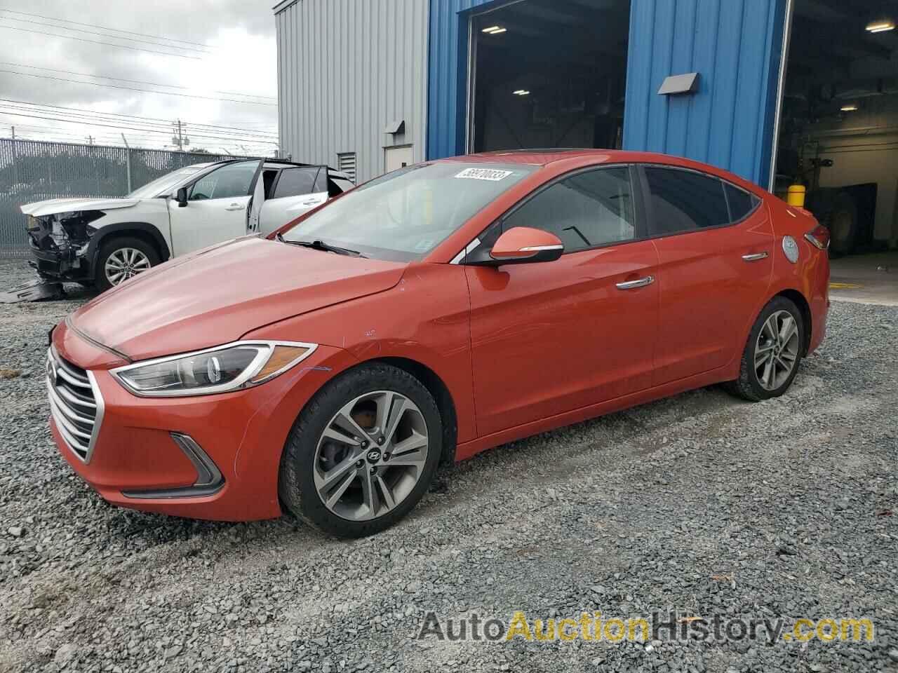 2017 HYUNDAI ELANTRA SE, KMHD84LF4HU176700