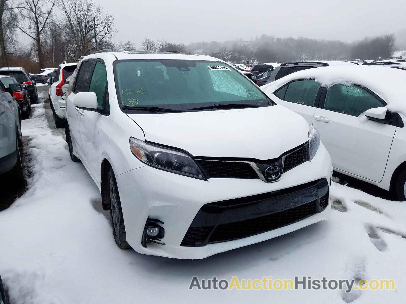 2019 TOYOTA SIENNA SE SE, 5TDXZ3DC5KS016429