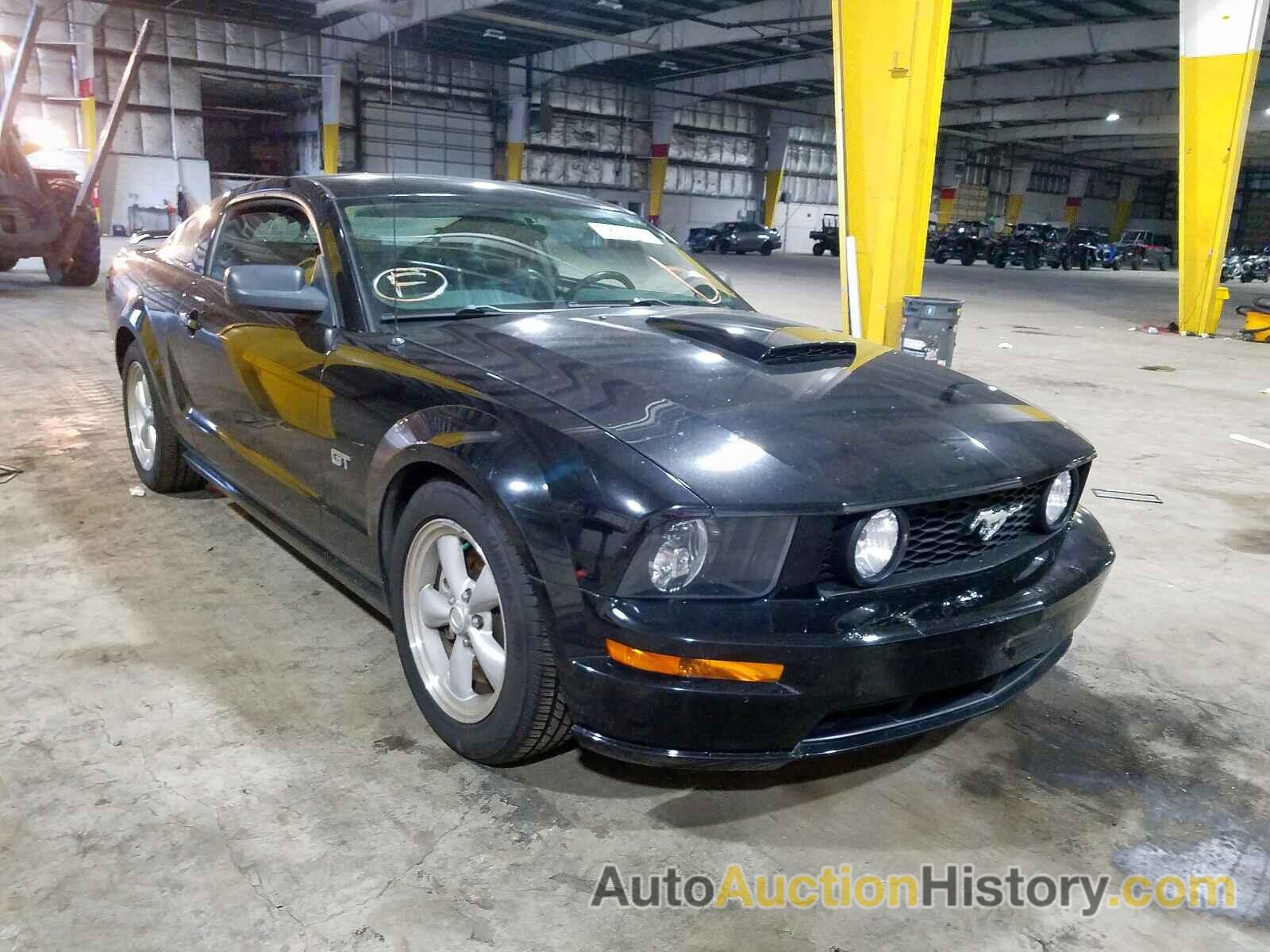 2008 FORD MUSTANG GT GT, 1ZVHT82H185111244