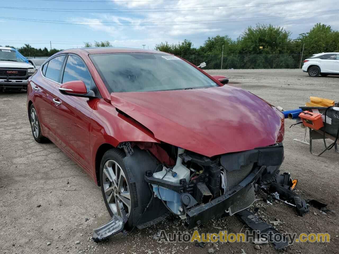 2017 HYUNDAI ELANTRA SE, KMHD84LF3HU062171