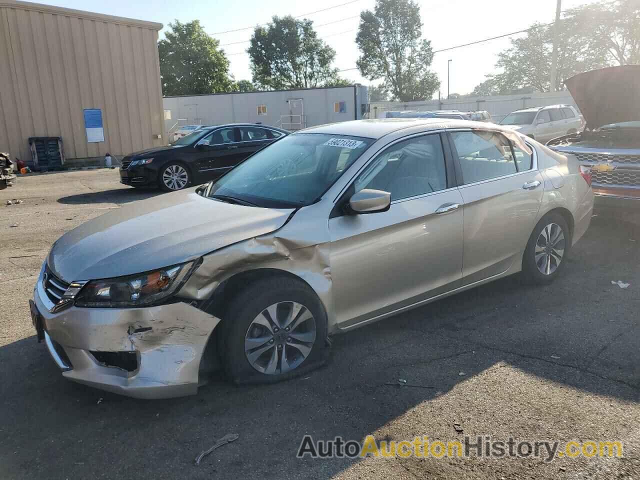 2013 HONDA ACCORD LX, 1HGCR2F36DA127885