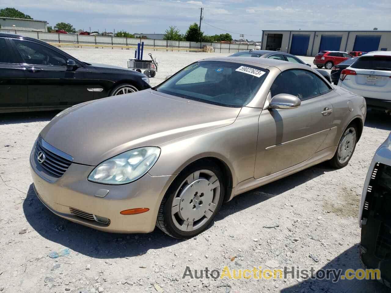 2005 LEXUS SC430 430, JTHFN48Y350071213