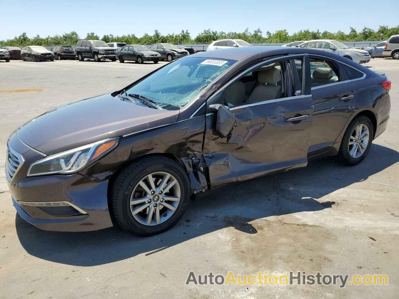 2015 HYUNDAI SONATA SE, 5NPE24AF5FH168951