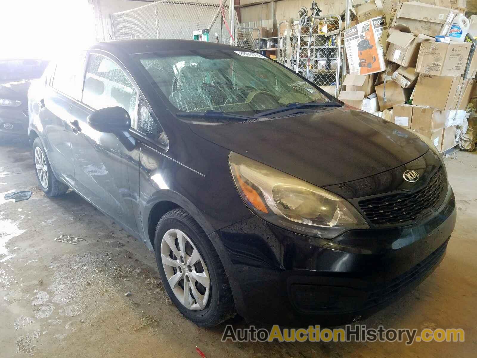 2013 KIA RIO LX LX, KNADM4A37D6309924