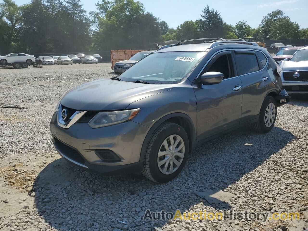 NISSAN ROGUE S, KNMAT2MV7GP602697