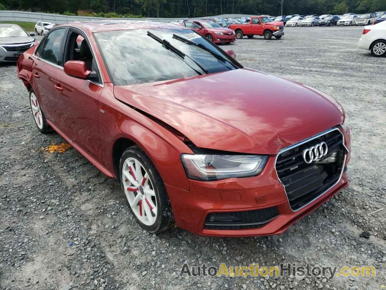 2015 AUDI A4 PREMIUM, WAUBFAFL1FN040093