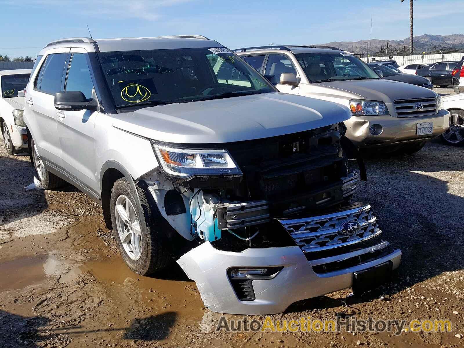 2019 FORD EXPLORER X XLT, 1FM5K7D8XKGA96461