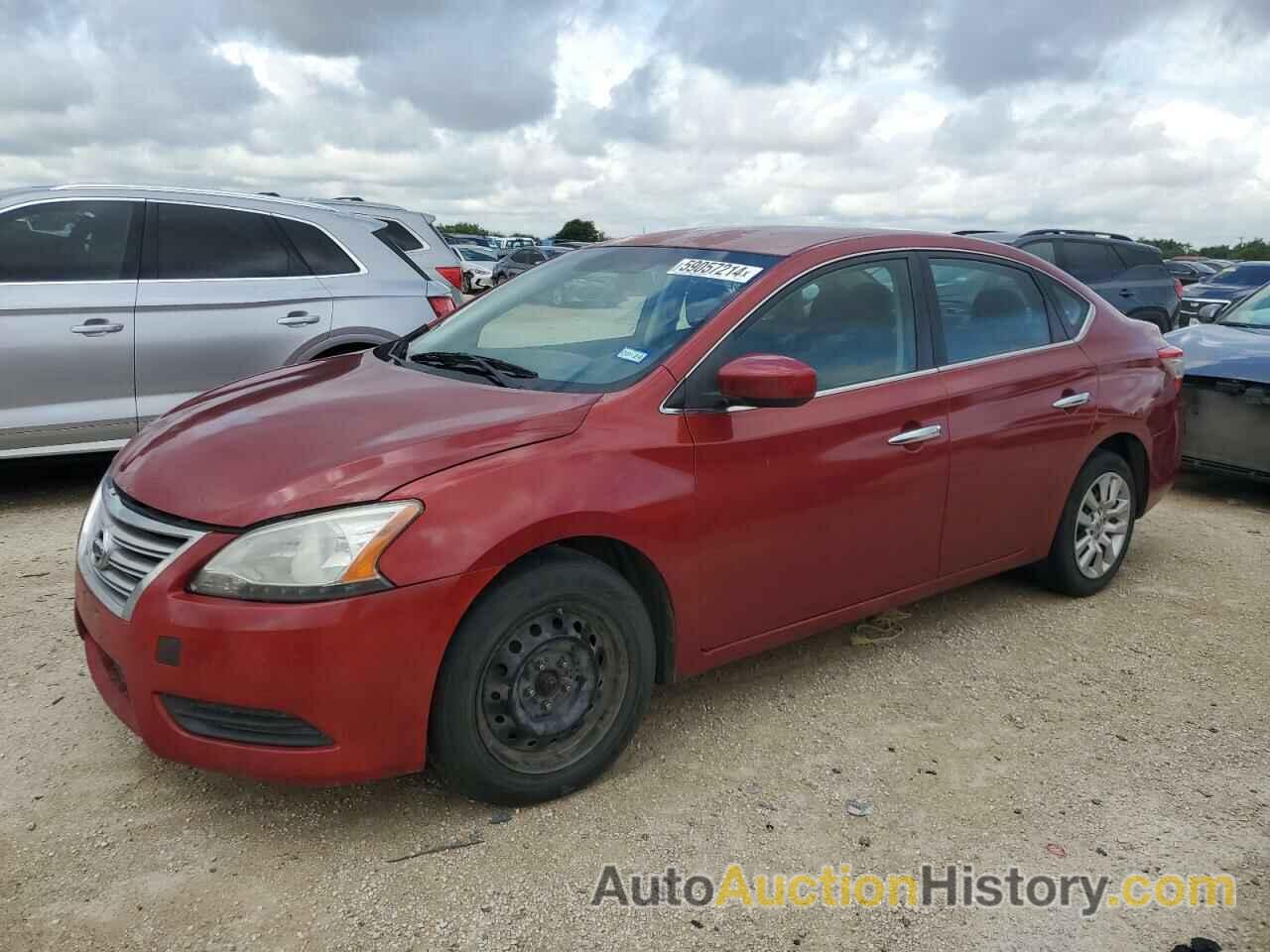 NISSAN SENTRA S, 3N1AB7AP2EY232778