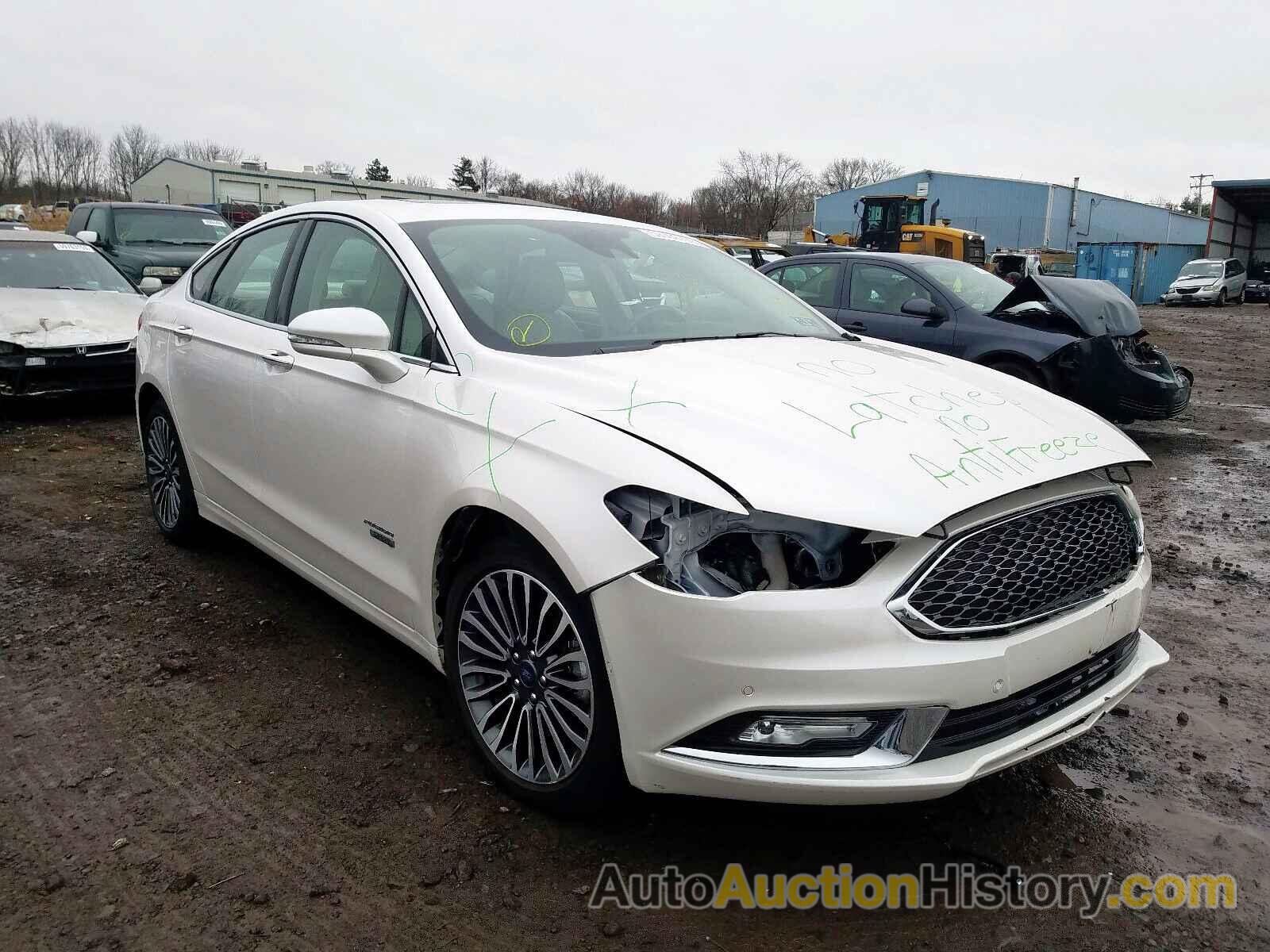 2017 FORD FUSION TIT TITANIUM PHEV, 3FA6P0SU4HR346124