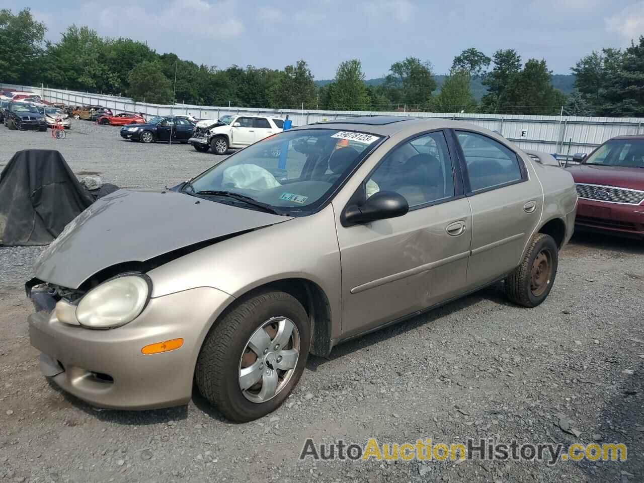 2002 DODGE NEON ES, 1B3ES56C12D654159