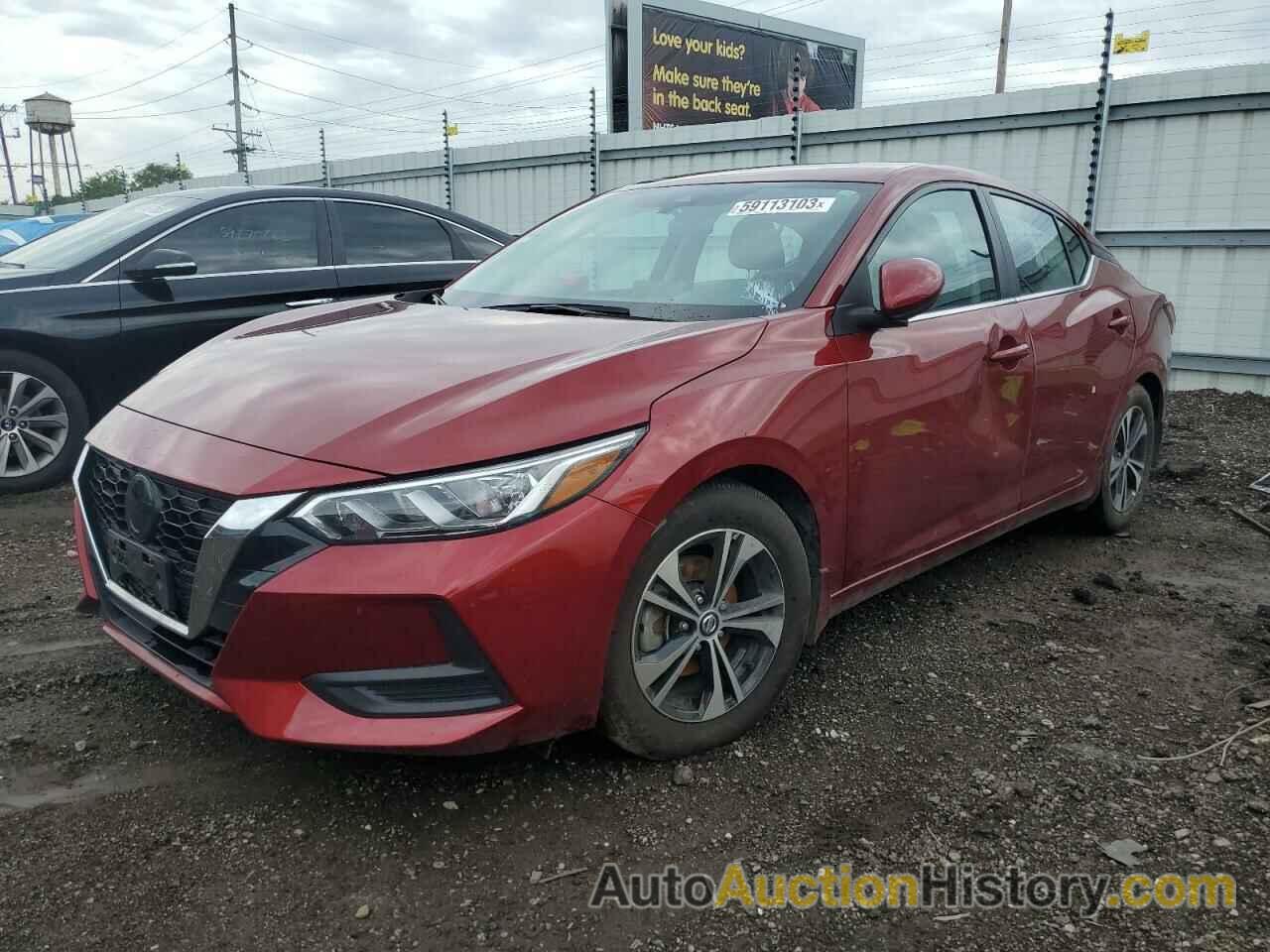 2021 NISSAN SENTRA SV, 3N1AB8CV1MY331981