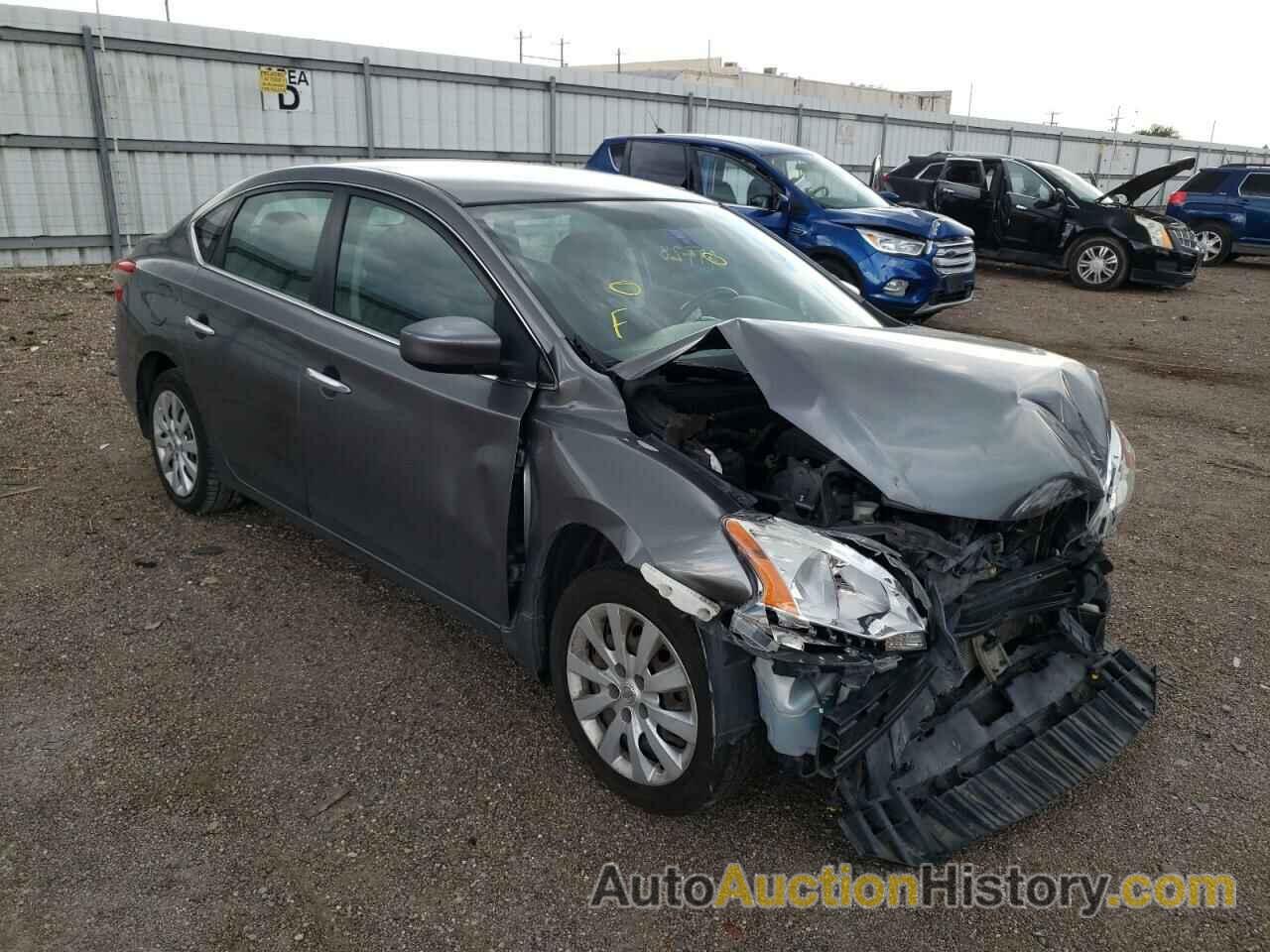 2015 NISSAN SENTRA S, 3N1AB7AP9FY355205