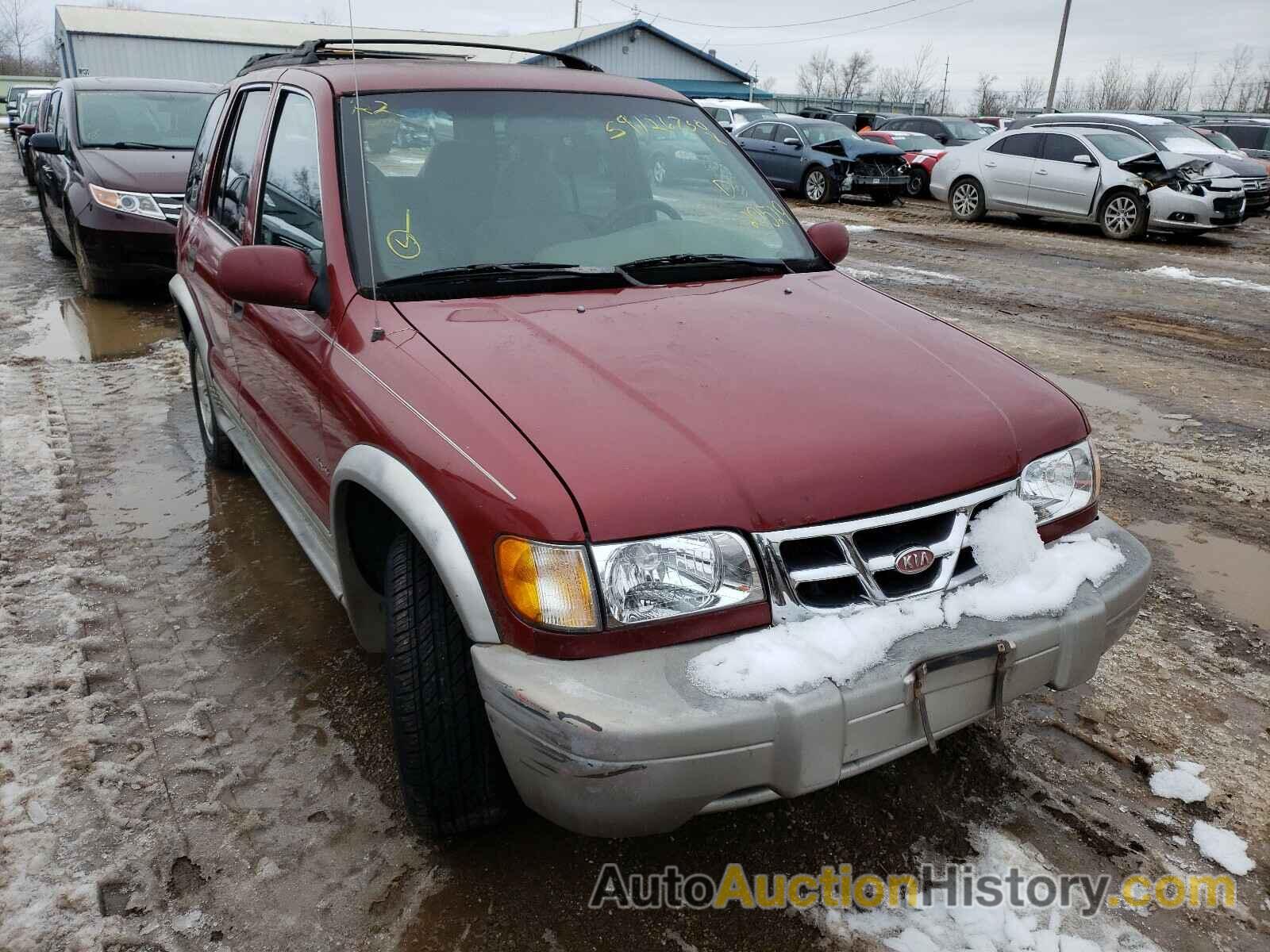 2000 KIA SPORTAGE, KNDJA7238Y5620529