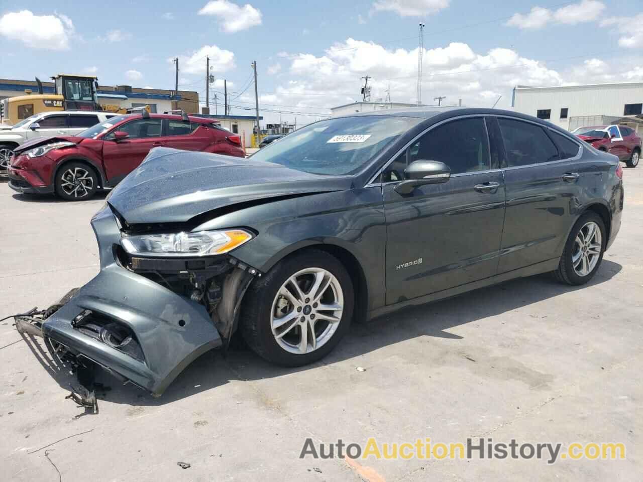 2016 FORD FUSION TITANIUM HEV, 3FA6P0RU2GR156293