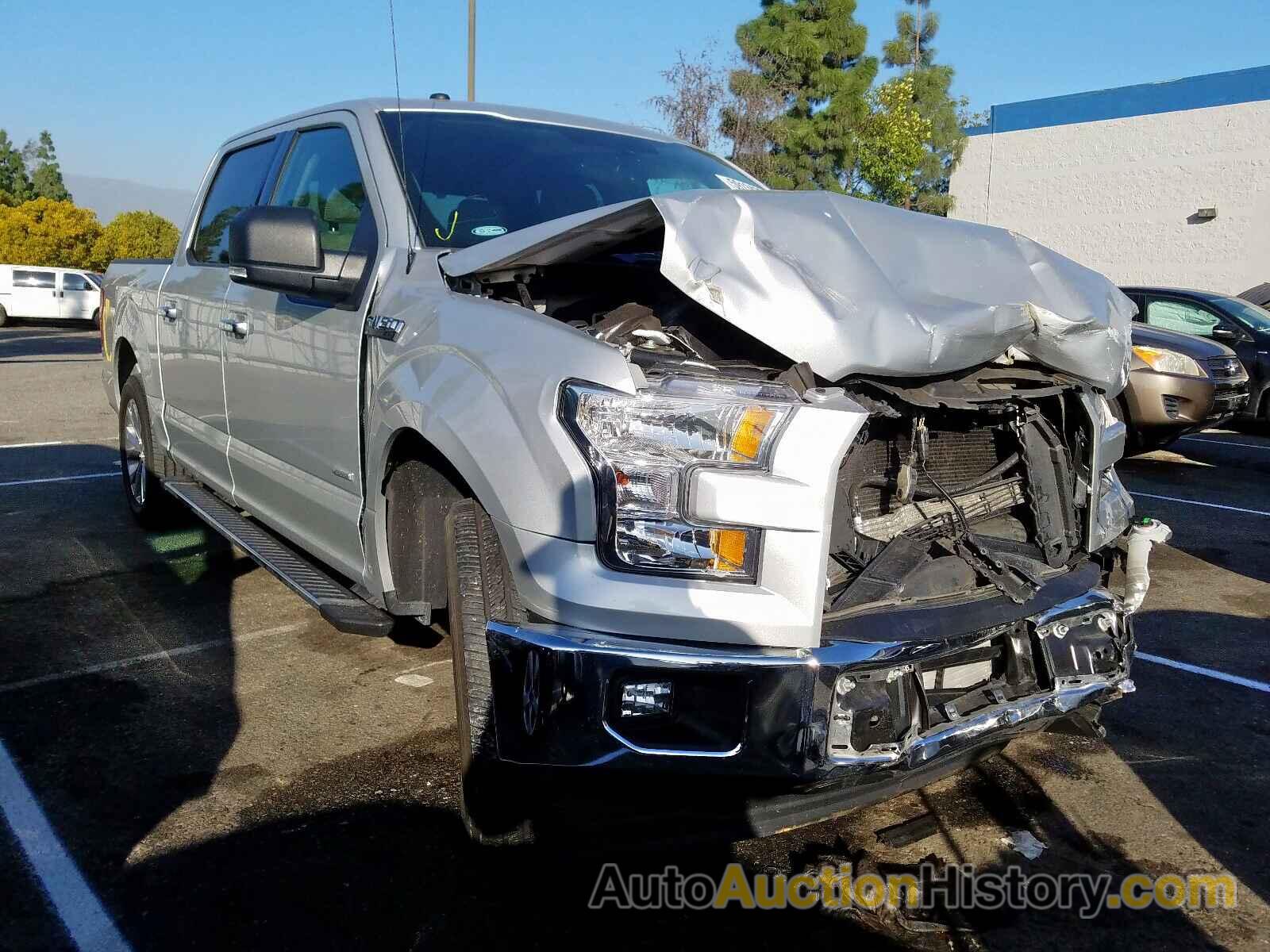 2017 FORD F150 SUPER SUPERCREW, 1FTEW1CP0HKD82534