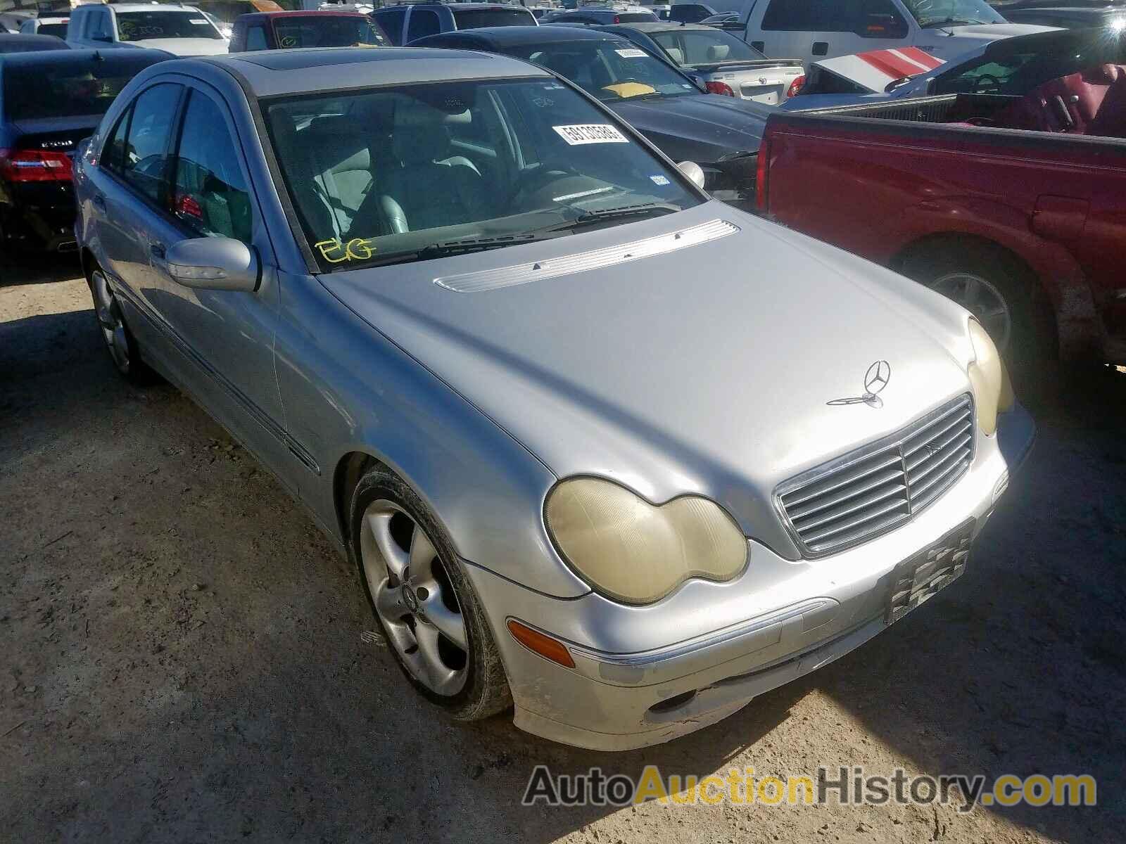 2004 MERCEDES-BENZ C 230K SPO 230K SPORT SEDAN, WDBRF40J94F532838