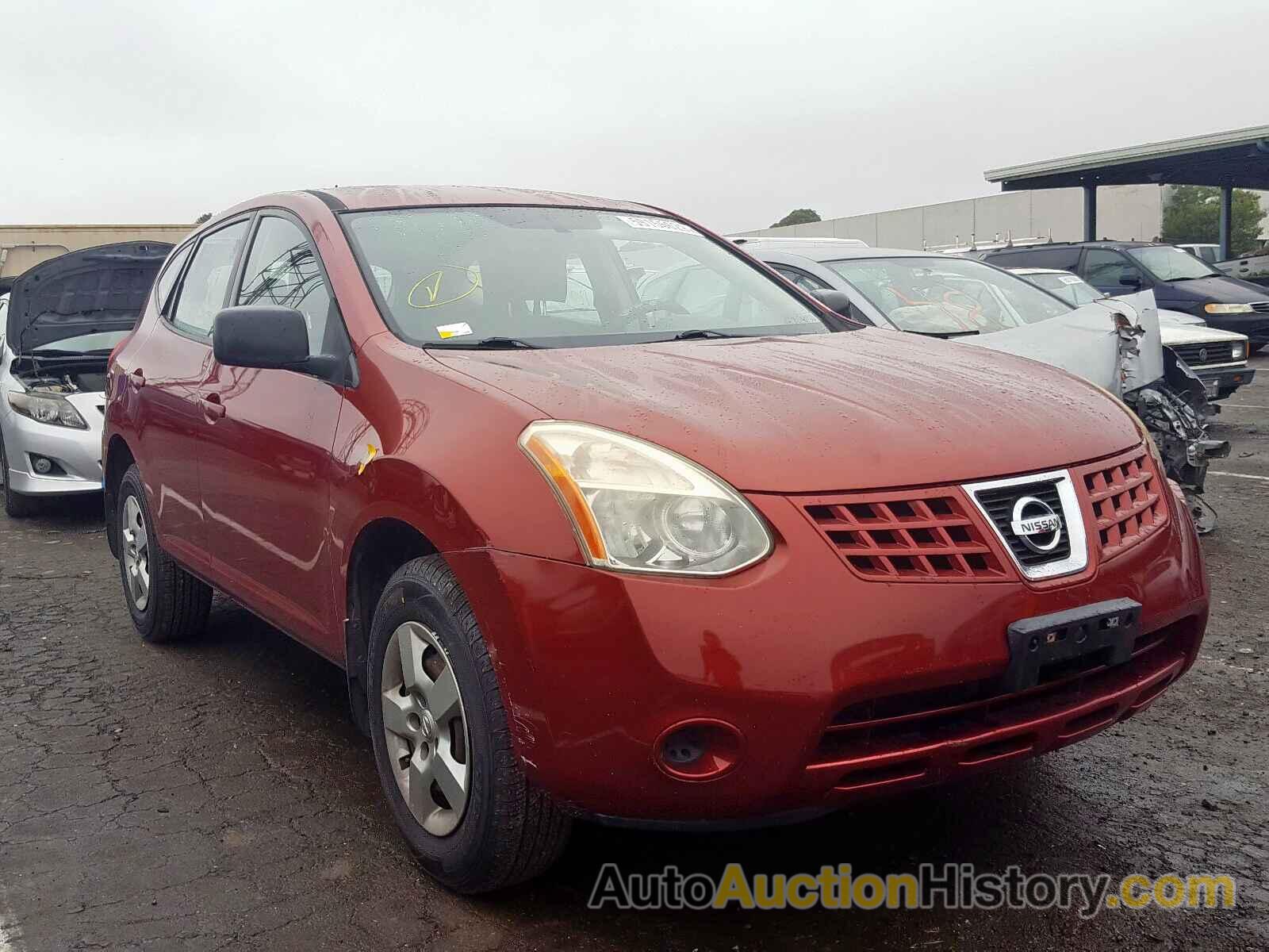2008 NISSAN ROGUE S S, JN8AS58V88W117415