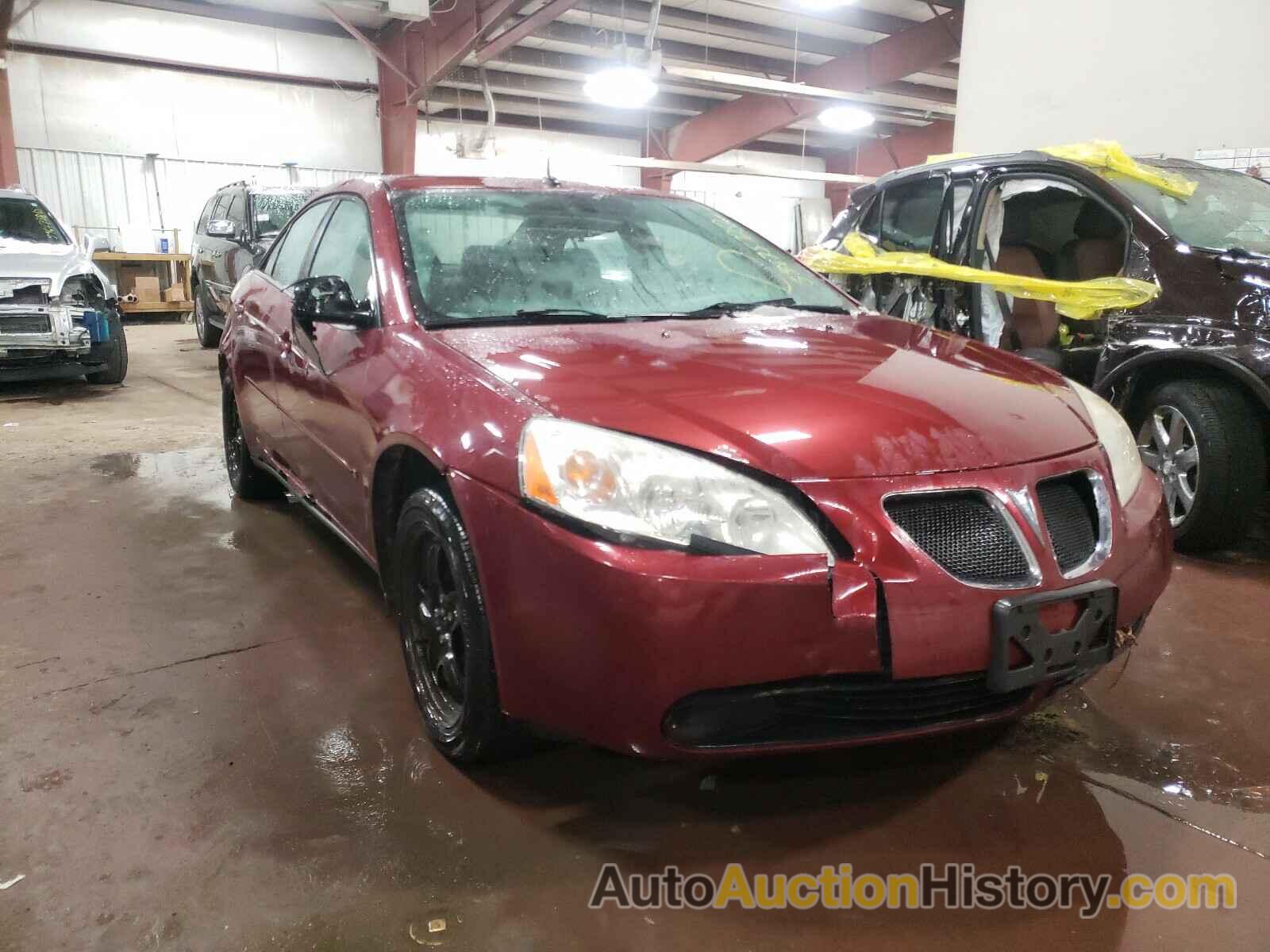 2008 PONTIAC G6 BASE BASE, 1G2ZG57B784227217